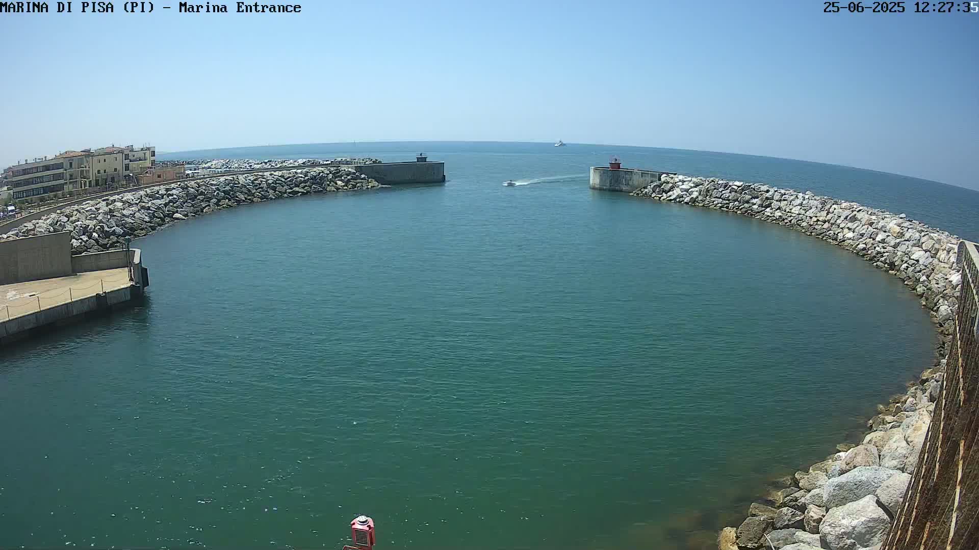 Port of Pisa Marina Live Cam - Pisa, Tuscany, Italy