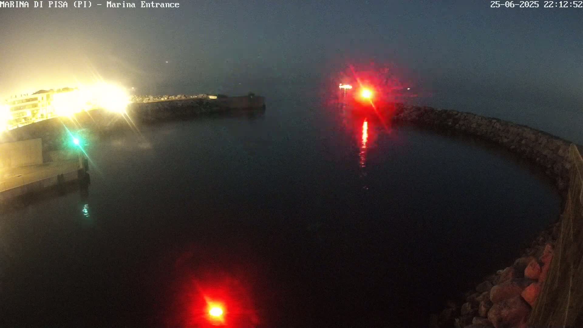 Port of Pisa Marina Live Cam - Pisa, Tuscany, Italy