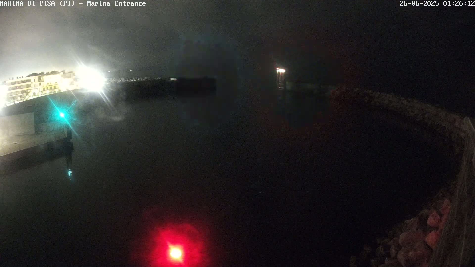 Port of Pisa Marina Live Cam - Pisa, Tuscany, Italy