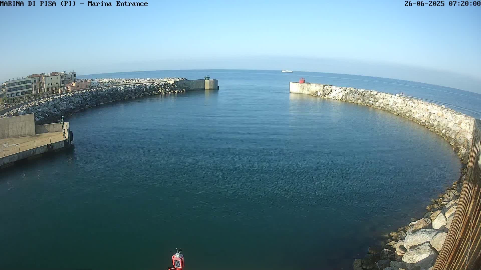 Port of Pisa Marina Live Cam - Pisa, Tuscany, Italy