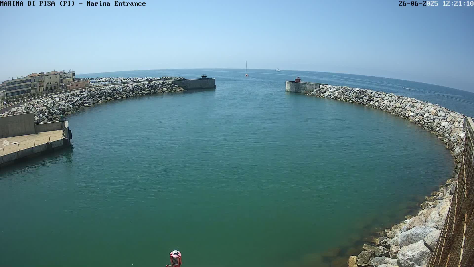 Port of Pisa Marina Live Cam - Pisa, Tuscany, Italy