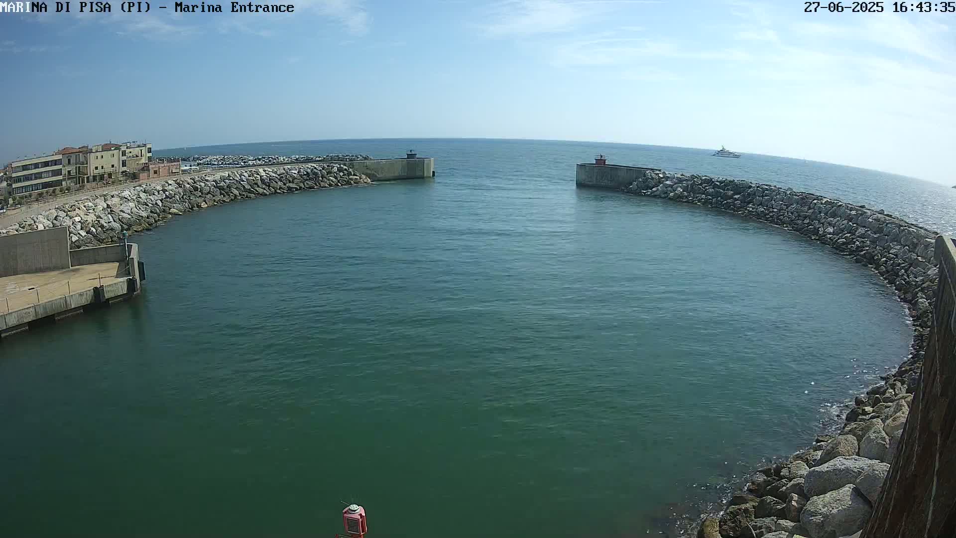 Port of Pisa Marina Live Cam - Pisa, Tuscany, Italy