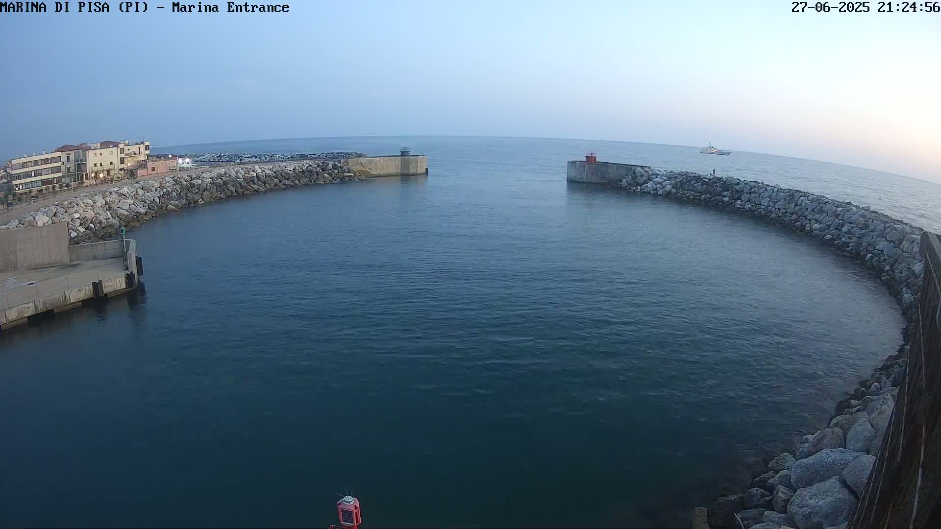 Port of Pisa Marina Live Cam - Pisa, Tuscany, Italy