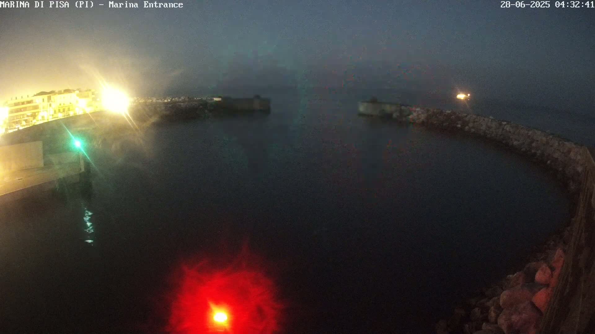 Port of Pisa Marina Live Cam - Pisa, Tuscany, Italy