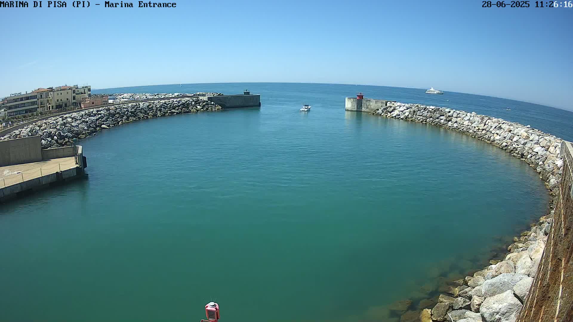 Port of Pisa Marina Live Cam - Pisa, Tuscany, Italy