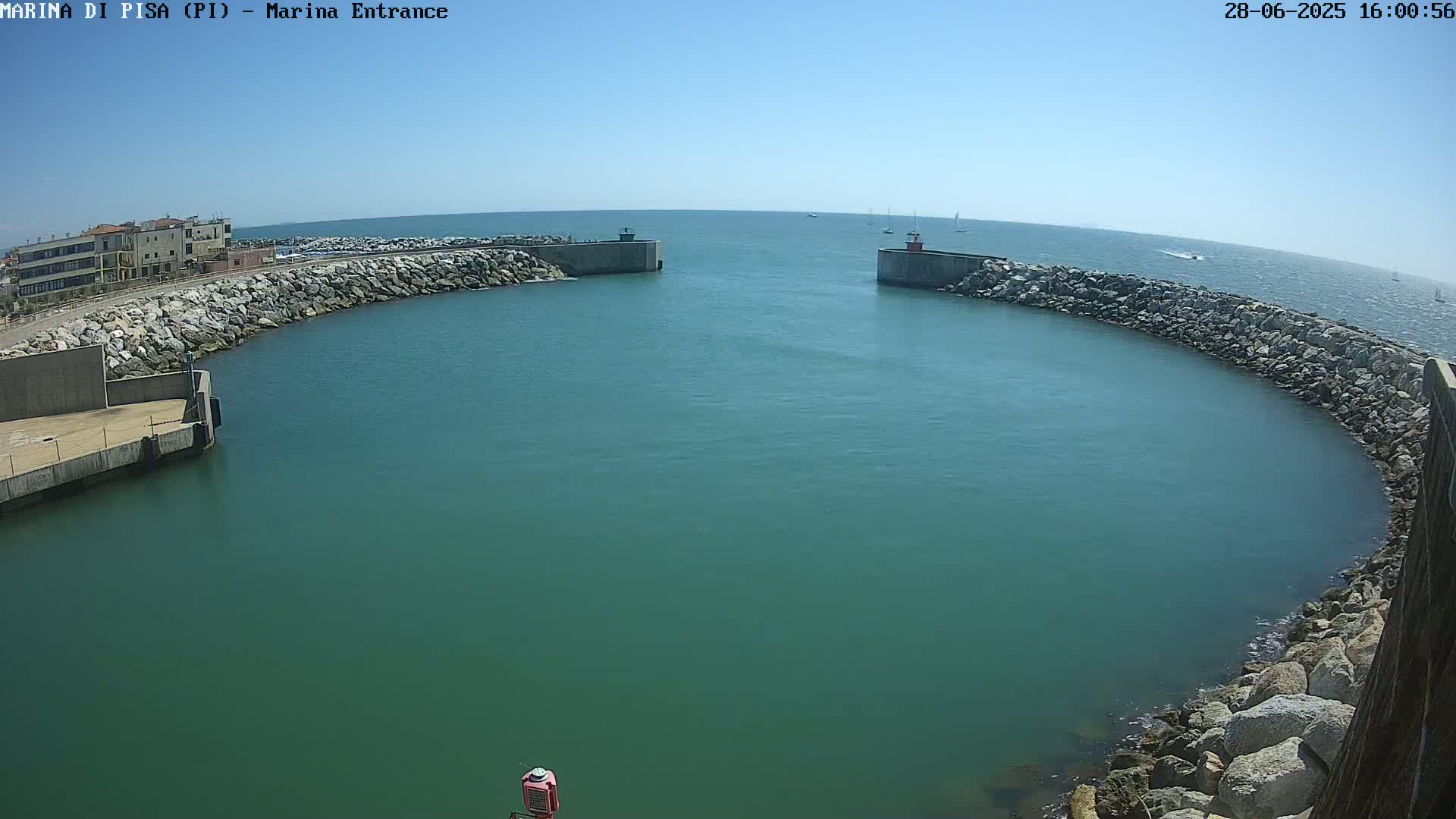 Port of Pisa Marina Live Cam - Pisa, Tuscany, Italy