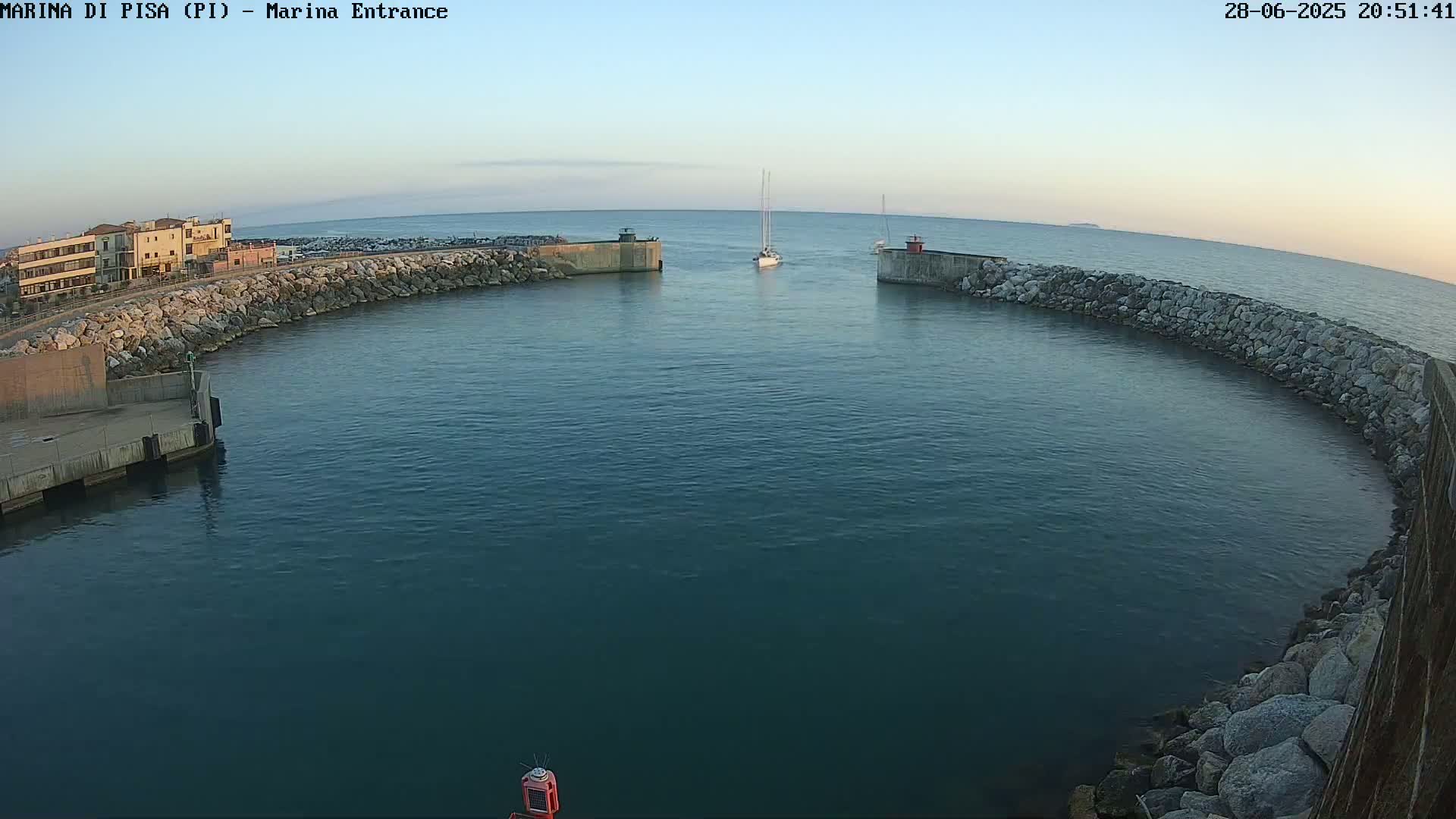 Port of Pisa Marina Live Cam - Pisa, Tuscany, Italy