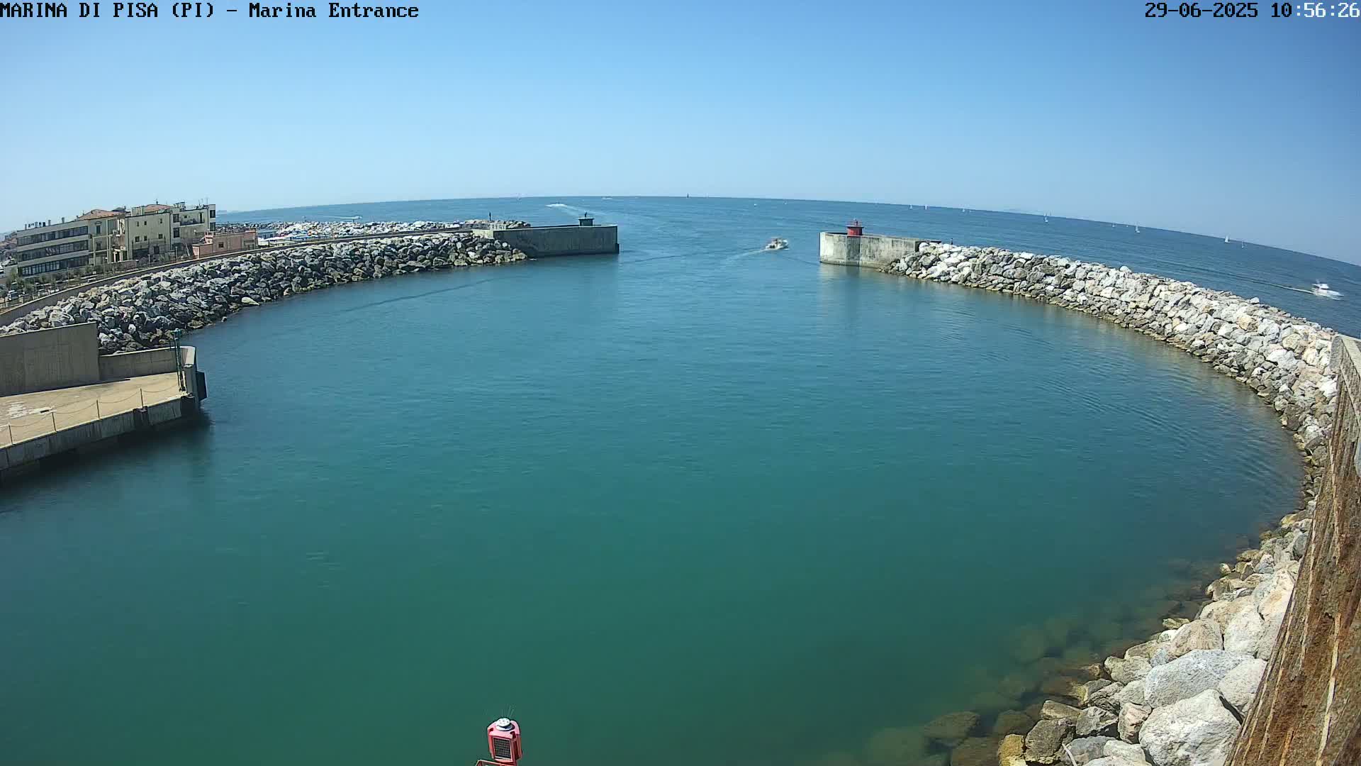 Port of Pisa Marina Live Cam - Pisa, Tuscany, Italy