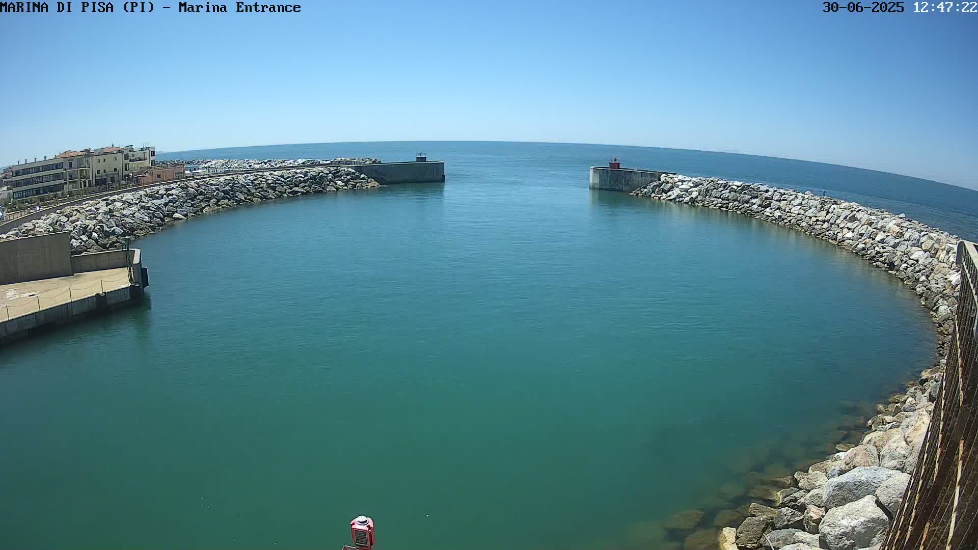 Port of Pisa Marina Live Cam - Pisa, Tuscany, Italy