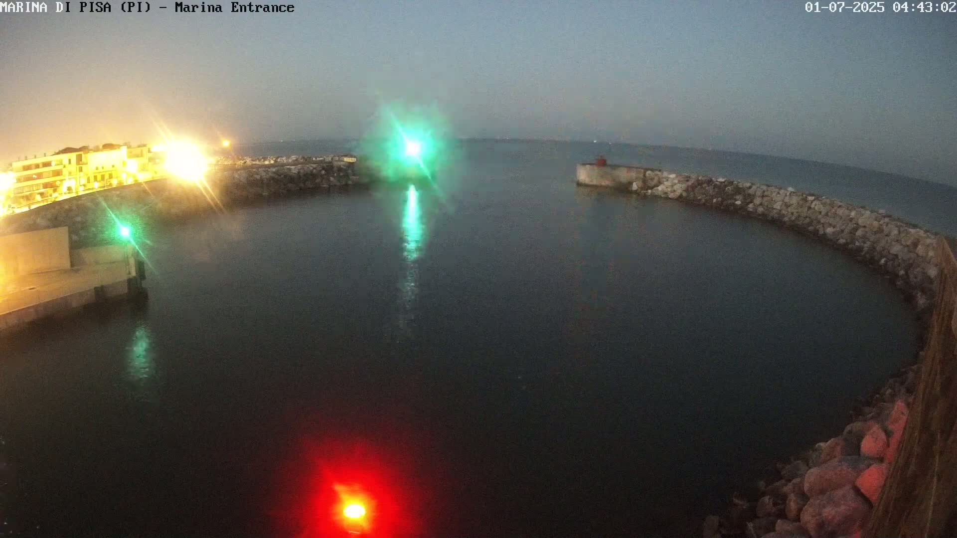 Port of Pisa Marina Live Cam - Pisa, Tuscany, Italy
