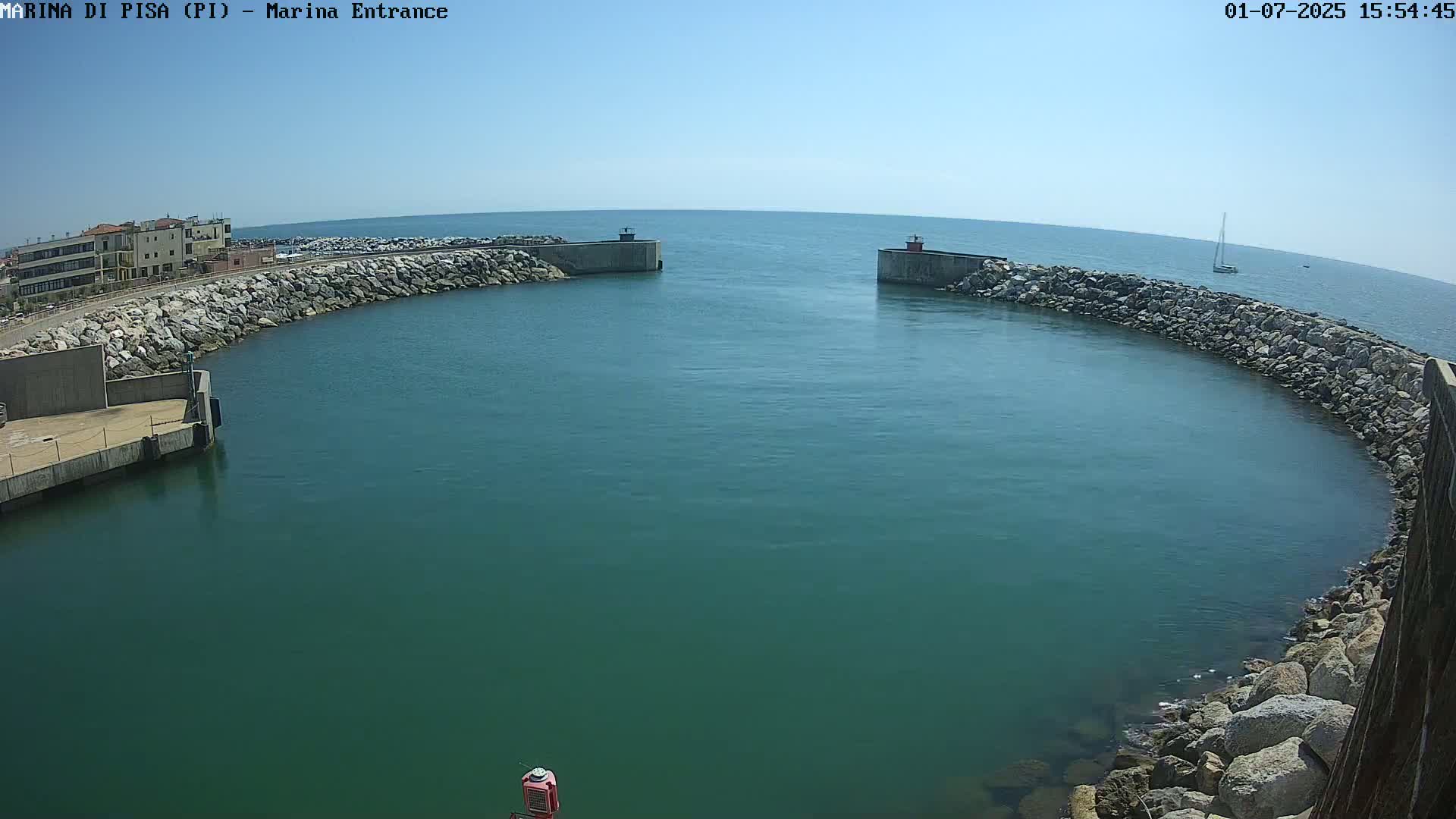 Port of Pisa Marina Live Cam - Pisa, Tuscany, Italy
