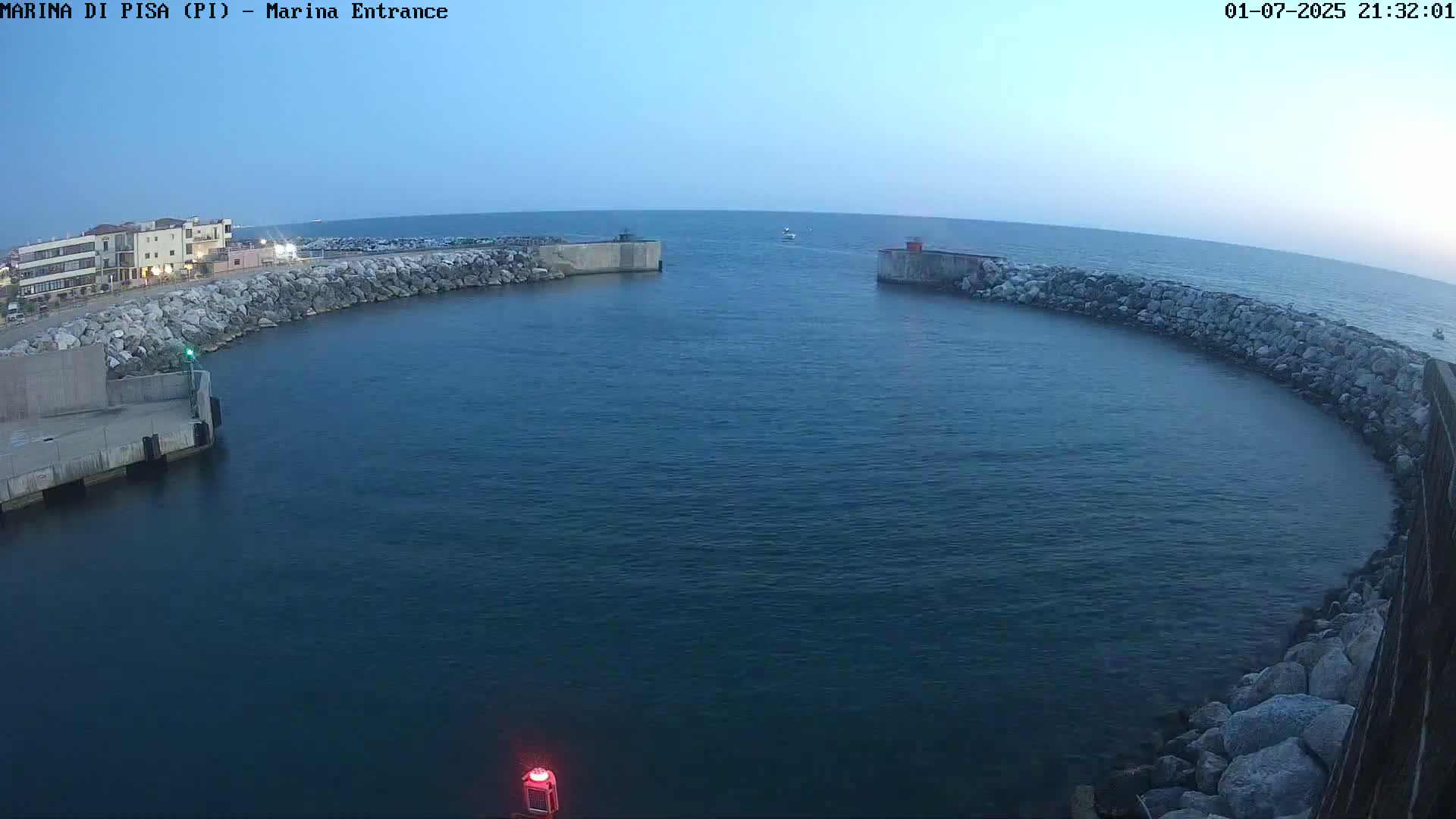 Port of Pisa Marina Live Cam - Pisa, Tuscany, Italy