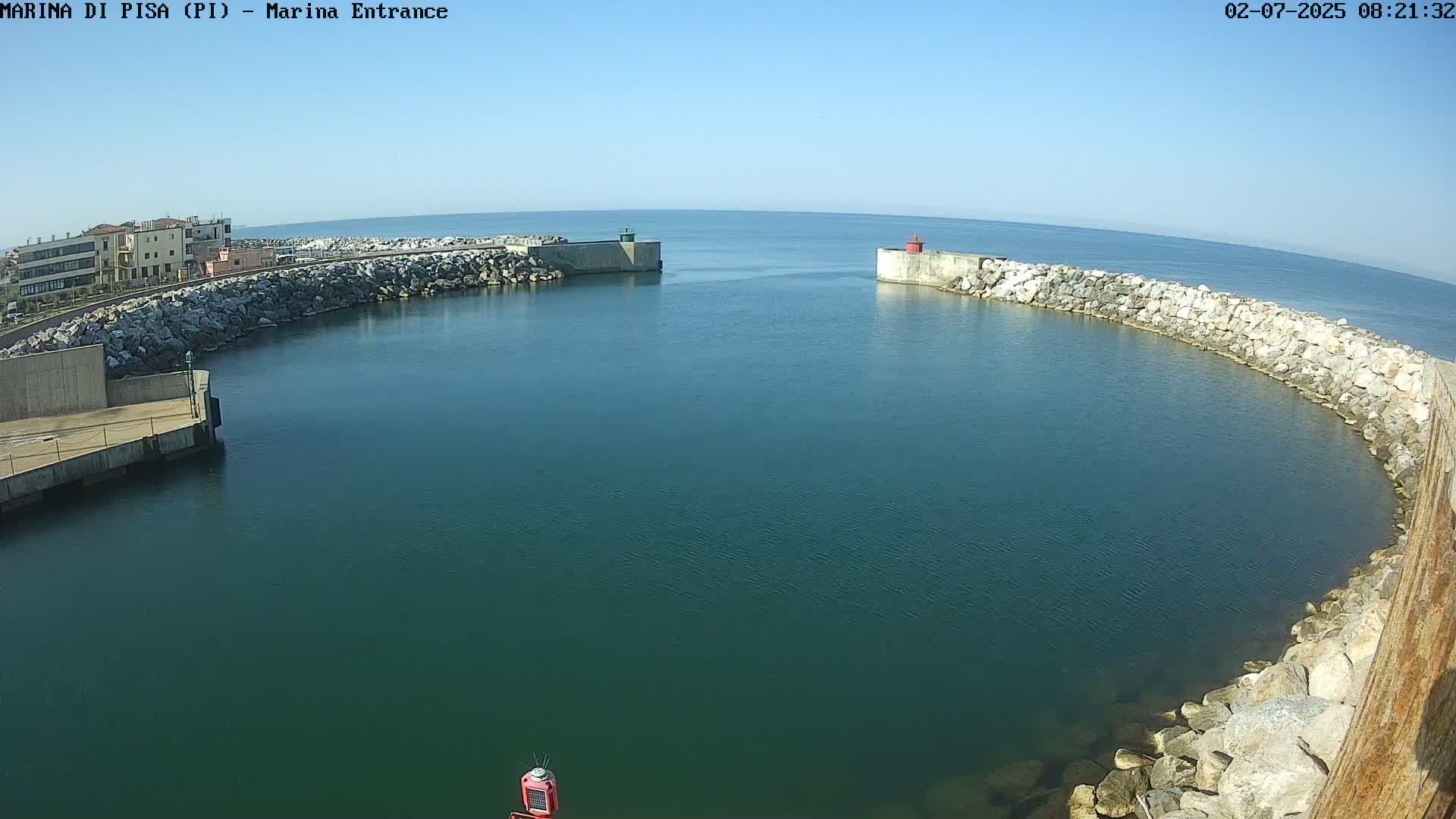 Port of Pisa Marina Live Cam - Pisa, Tuscany, Italy