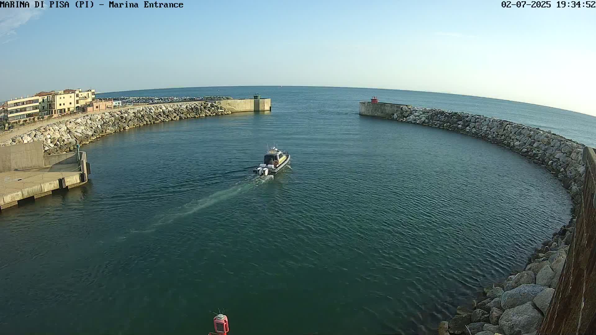 Port of Pisa Marina Live Cam - Pisa, Tuscany, Italy