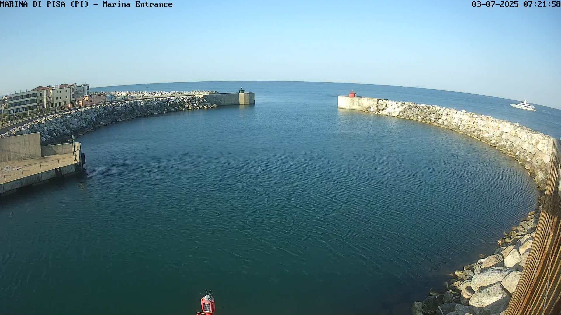 Port of Pisa Marina Live Cam - Pisa, Tuscany, Italy
