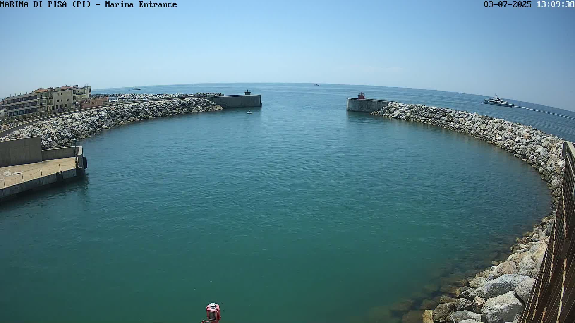 Port of Pisa Marina Live Cam - Pisa, Tuscany, Italy