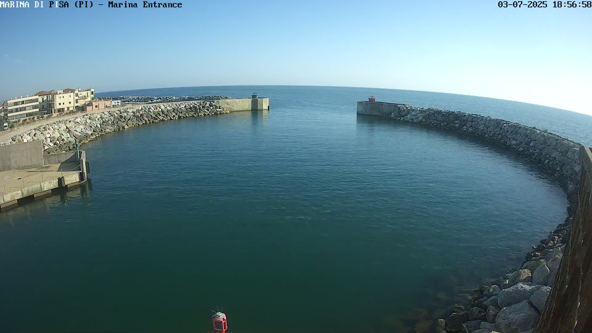 Port of Pisa Marina Live Cam - Pisa, Tuscany, Italy
