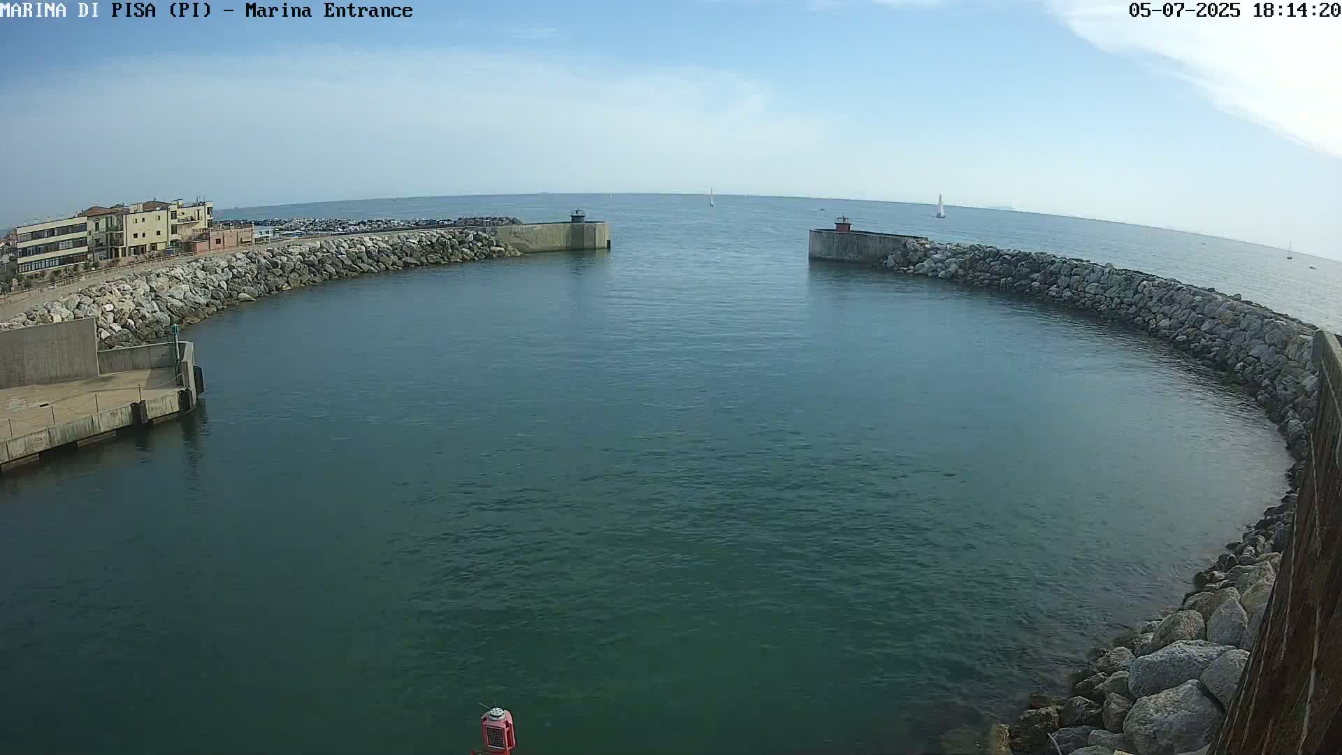 Port of Pisa Marina Live Cam - Pisa, Tuscany, Italy