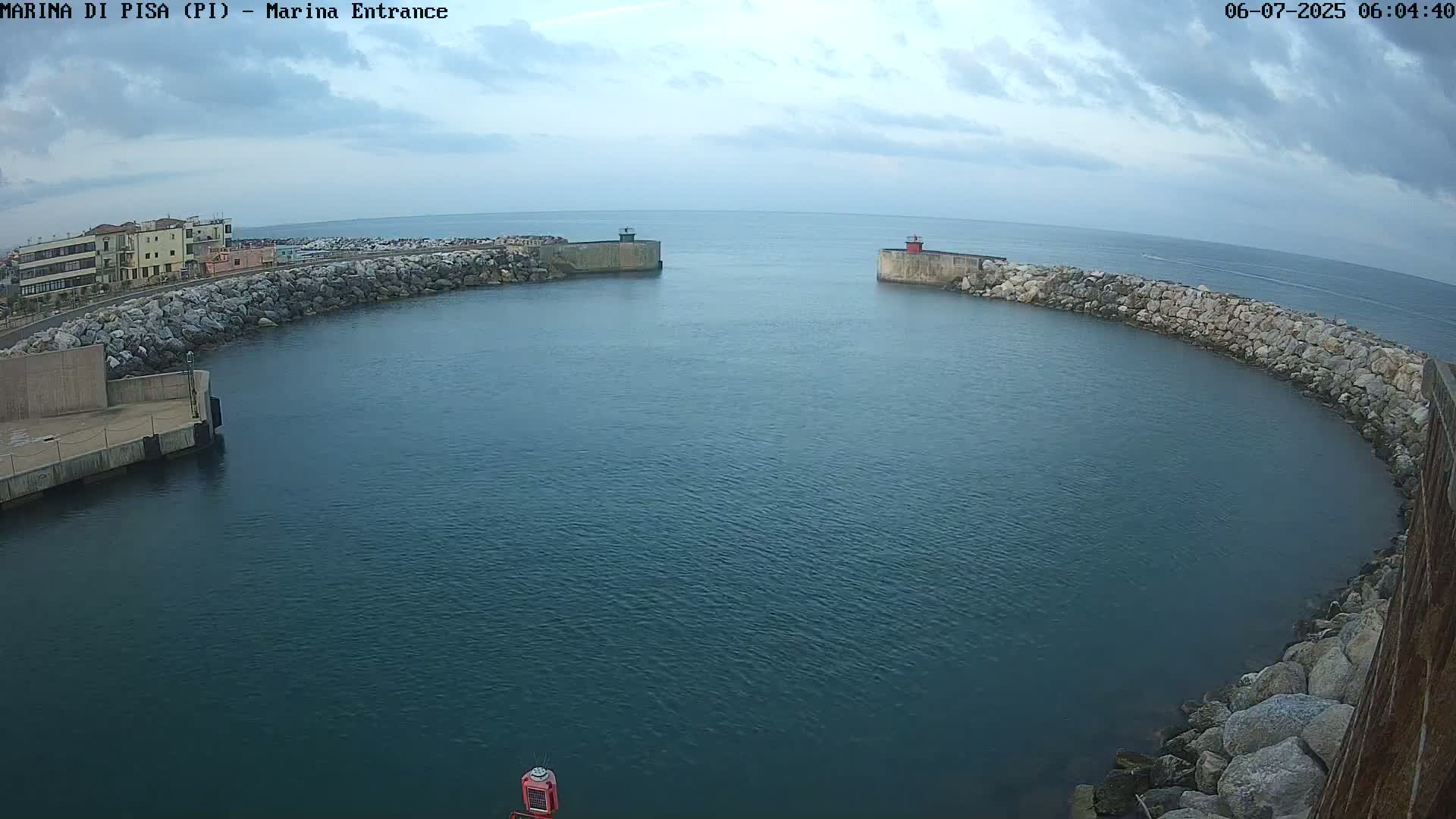 Port of Pisa Marina Live Cam - Pisa, Tuscany, Italy