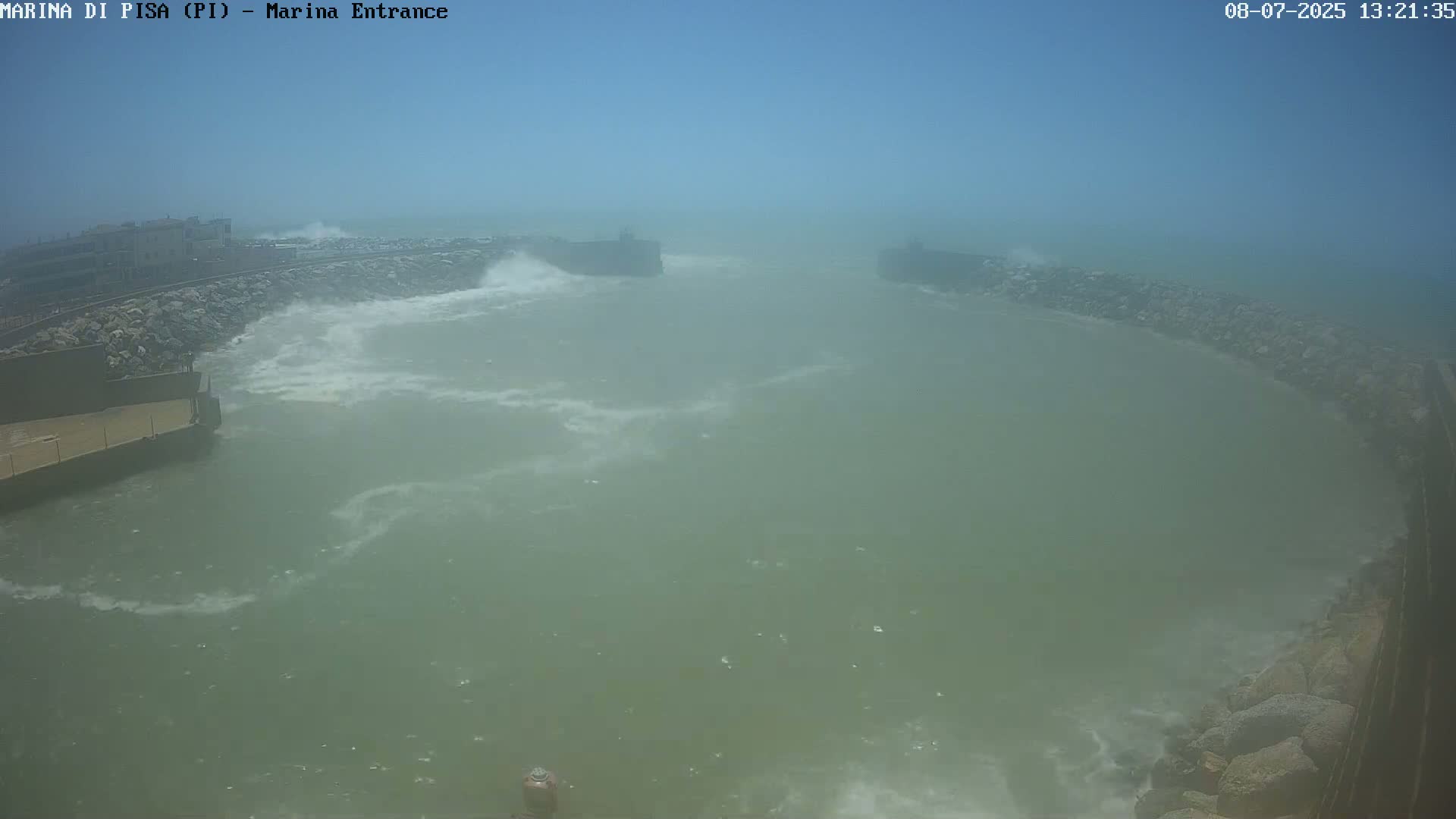 Port of Pisa Marina Live Cam - Pisa, Tuscany, Italy