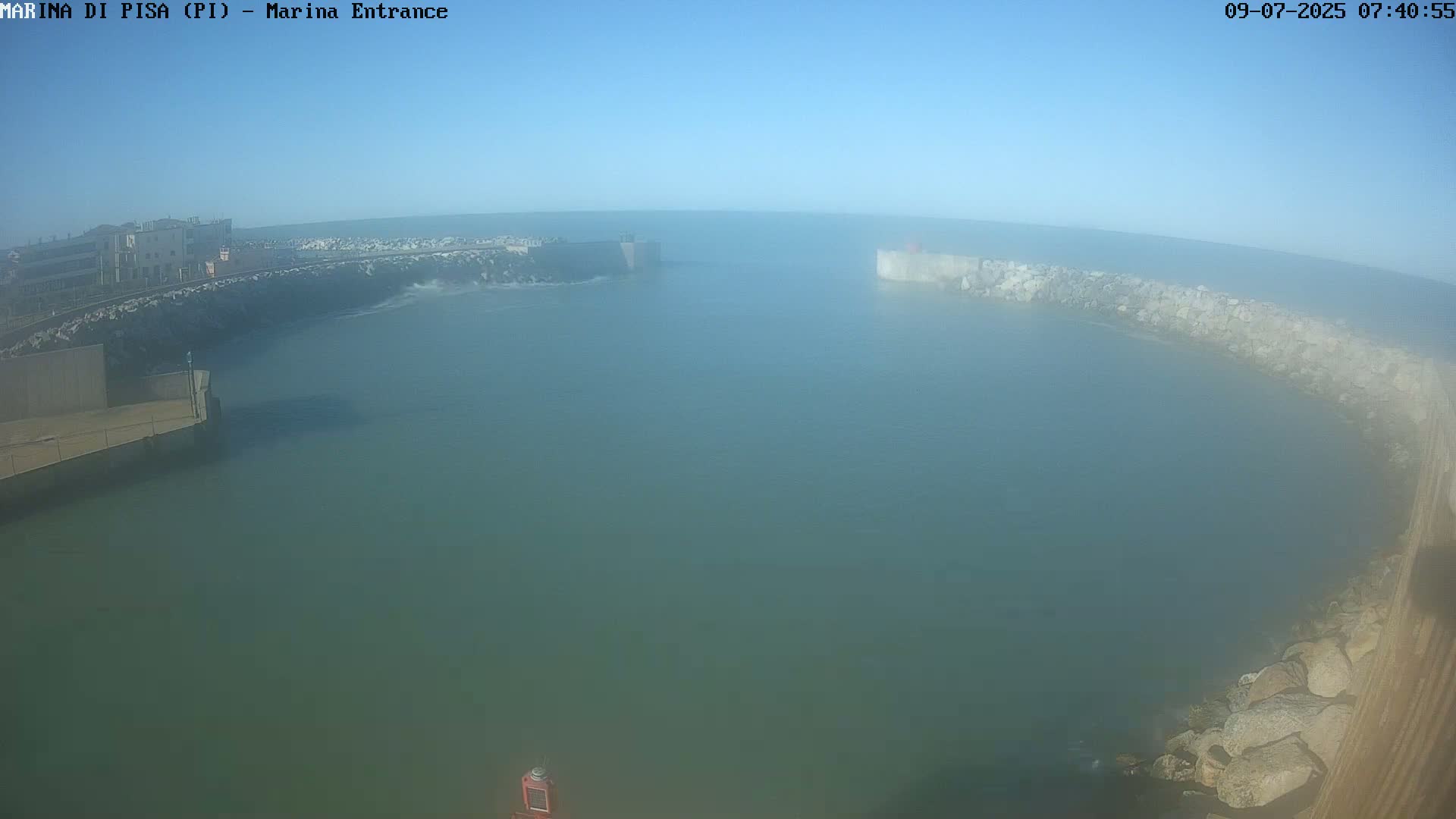 Port of Pisa Marina Live Cam - Pisa, Tuscany, Italy