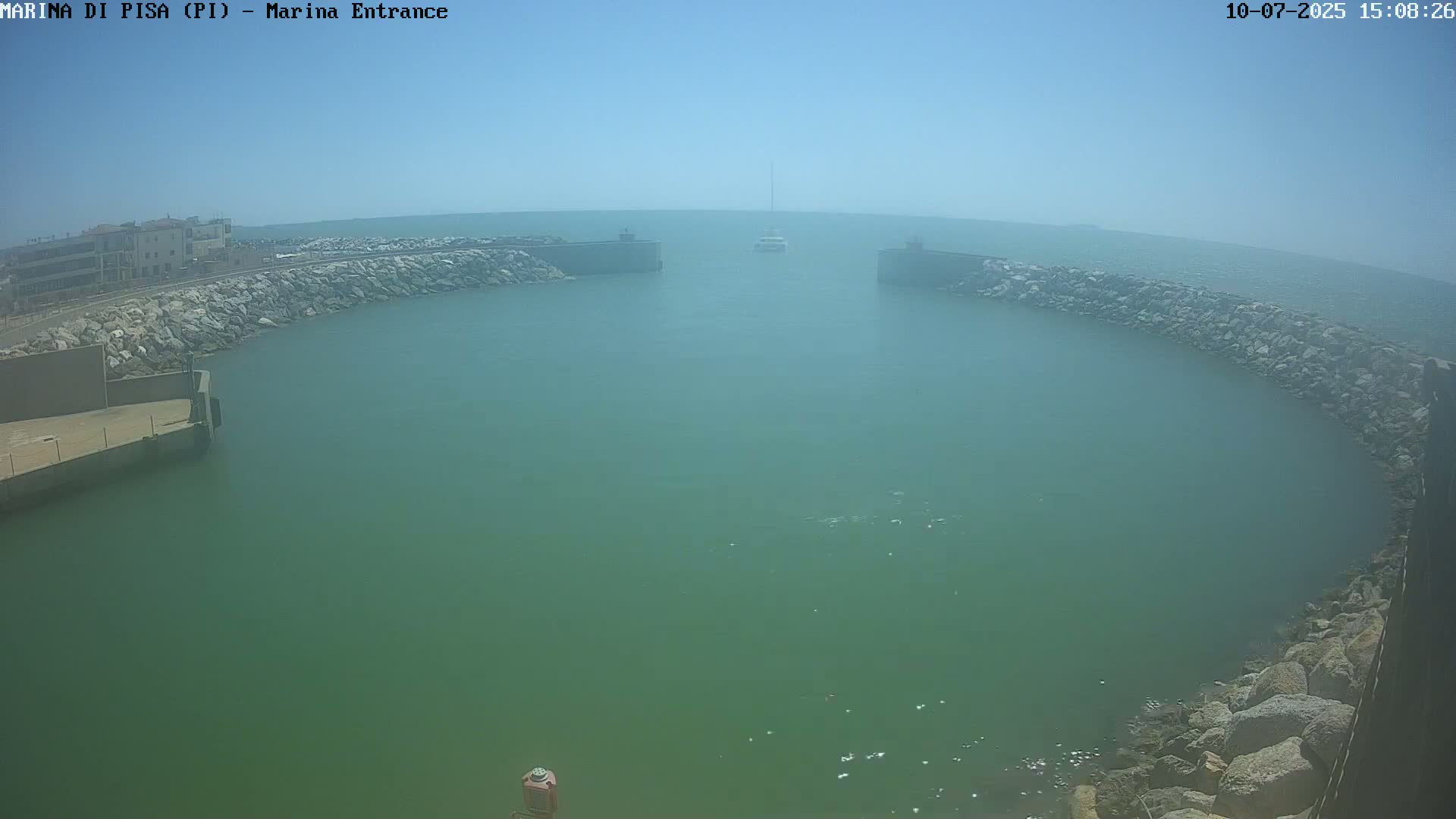 Port of Pisa Marina Live Cam - Pisa, Tuscany, Italy