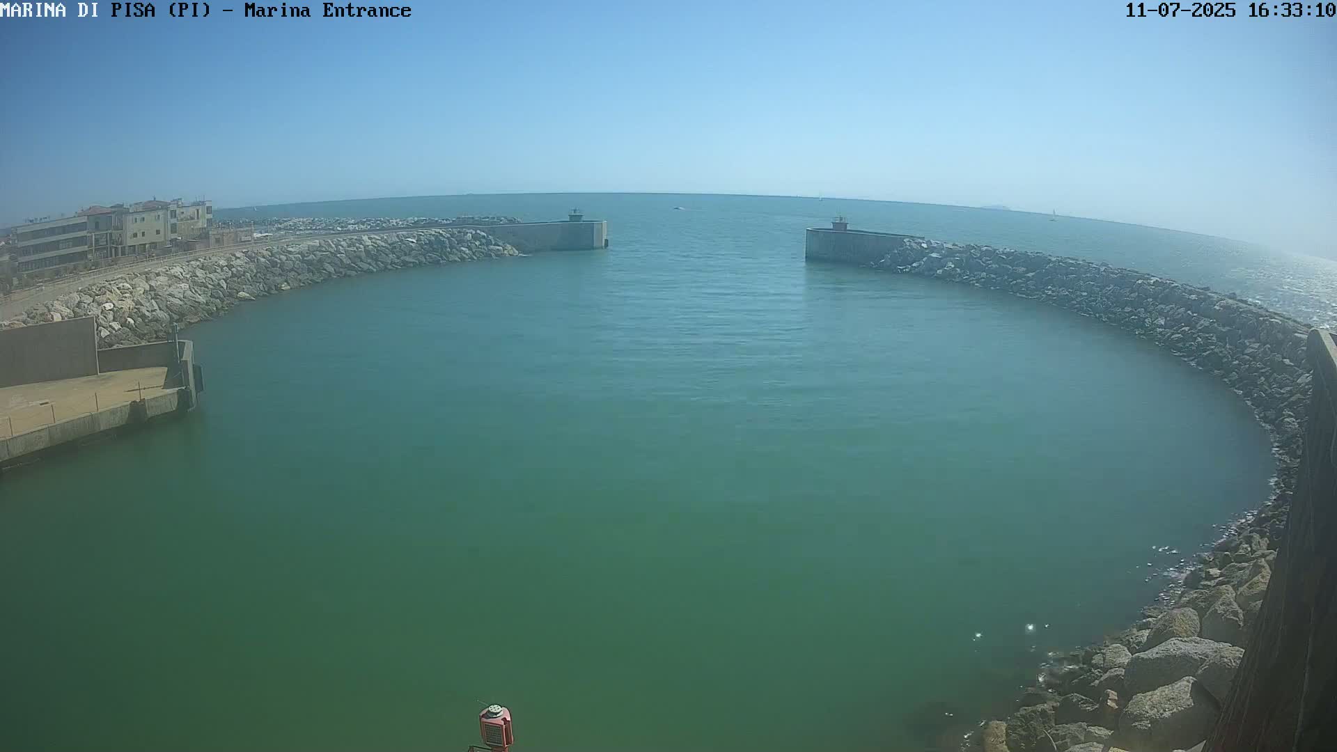 Port of Pisa Marina Live Cam - Pisa, Tuscany, Italy