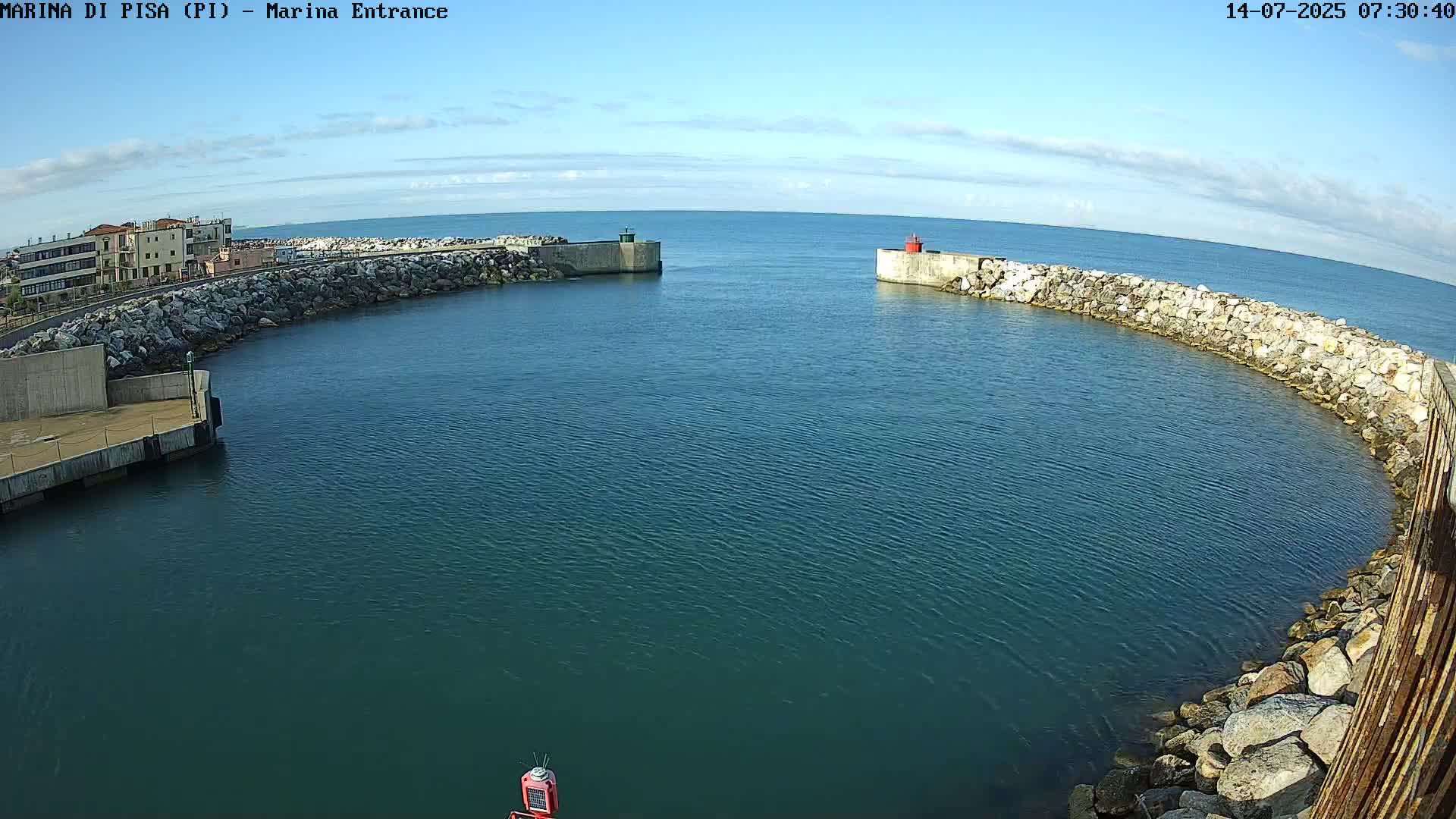 Port of Pisa Marina Live Cam - Pisa, Tuscany, Italy