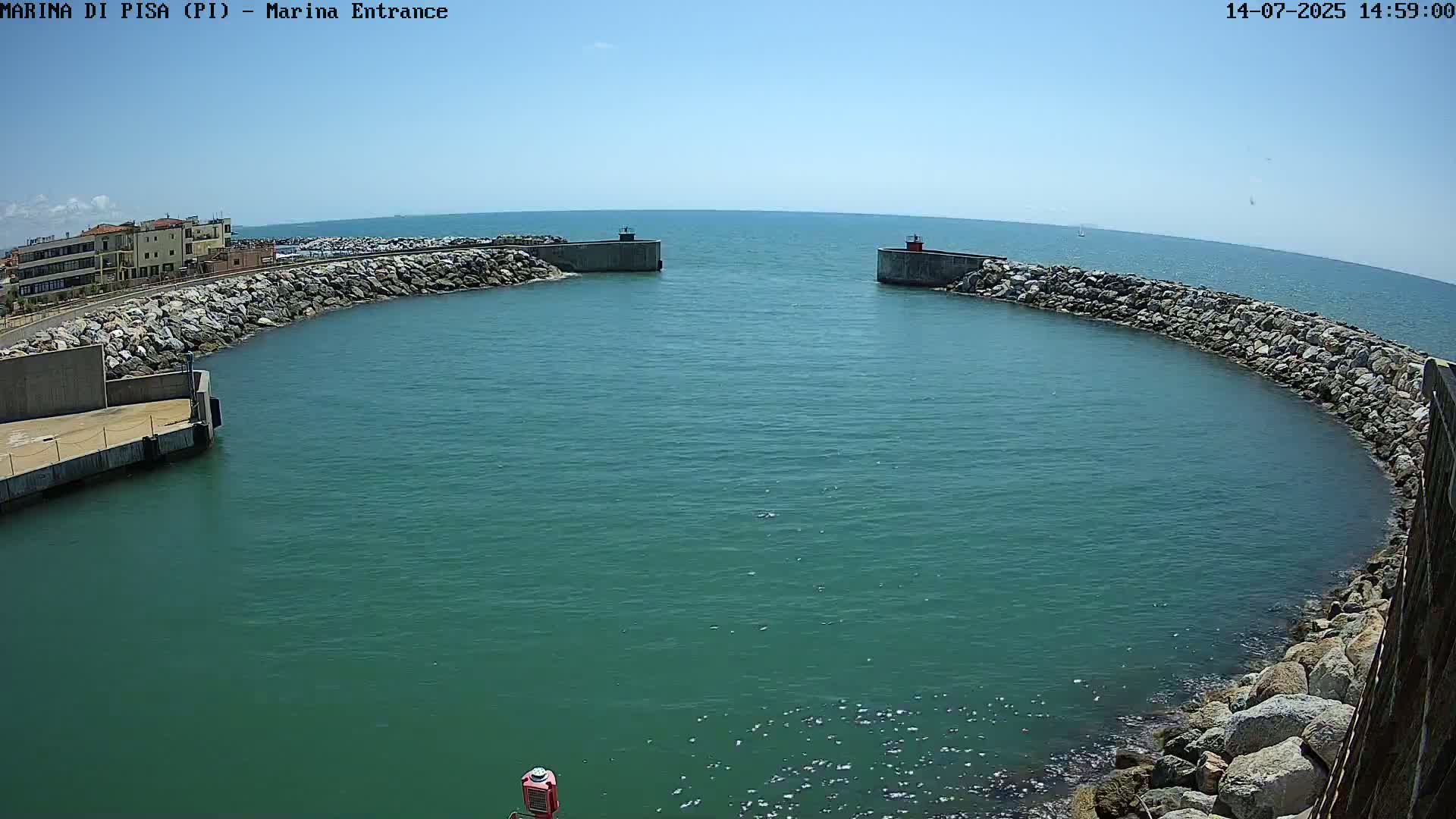 Port of Pisa Marina Live Cam - Pisa, Tuscany, Italy