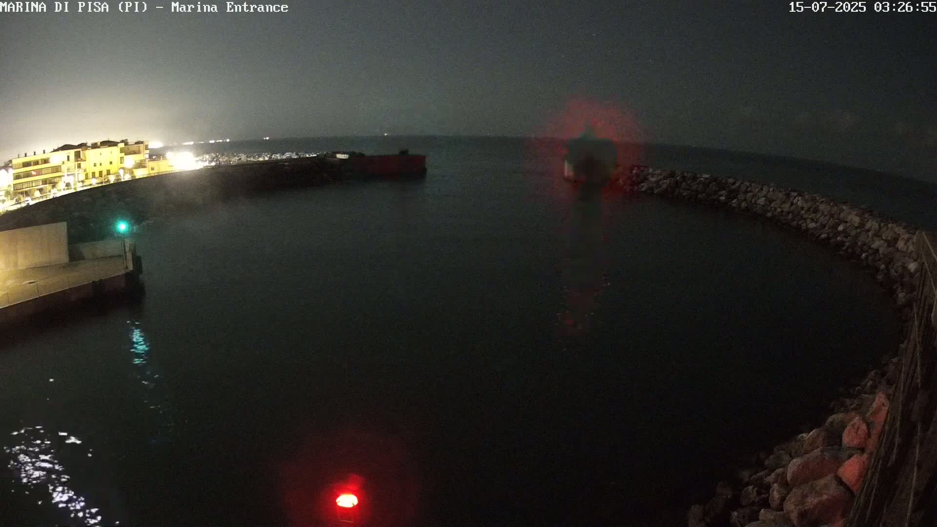 Port of Pisa Marina Live Cam - Pisa, Tuscany, Italy