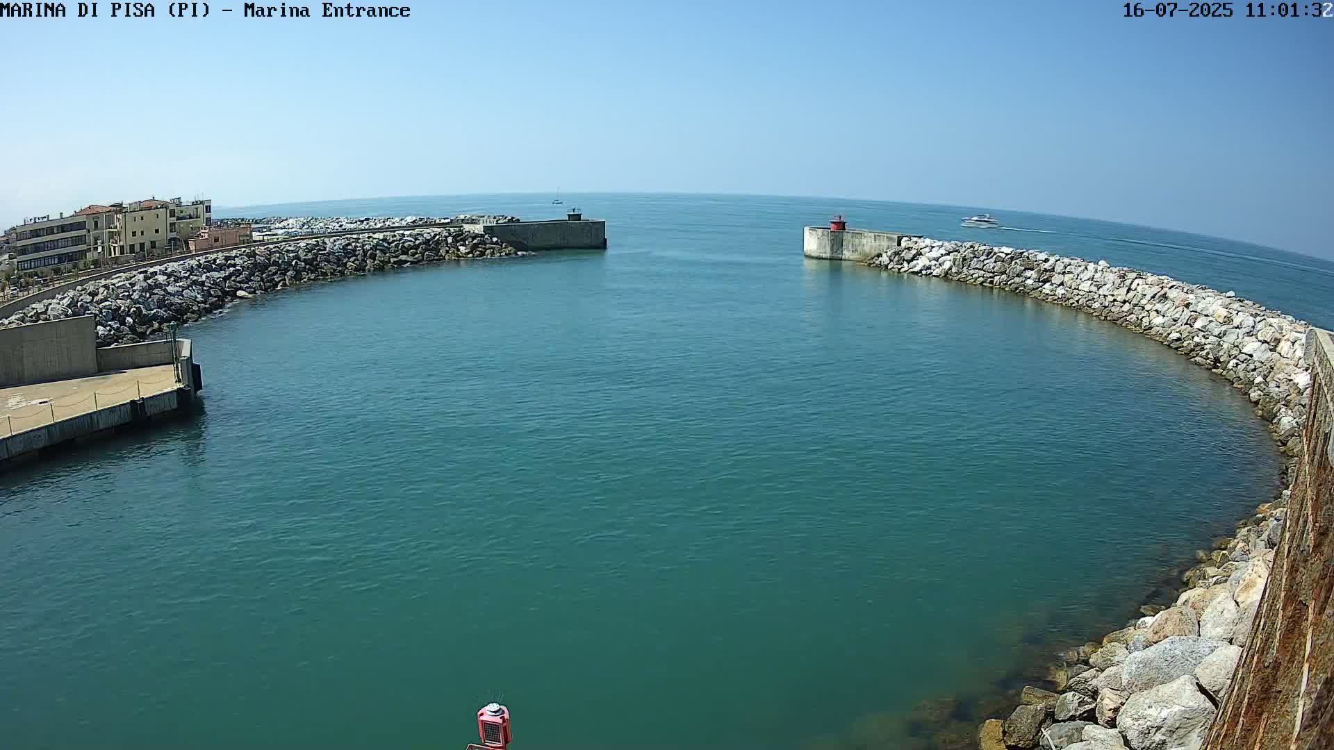 Port of Pisa Marina Live Cam - Pisa, Tuscany, Italy