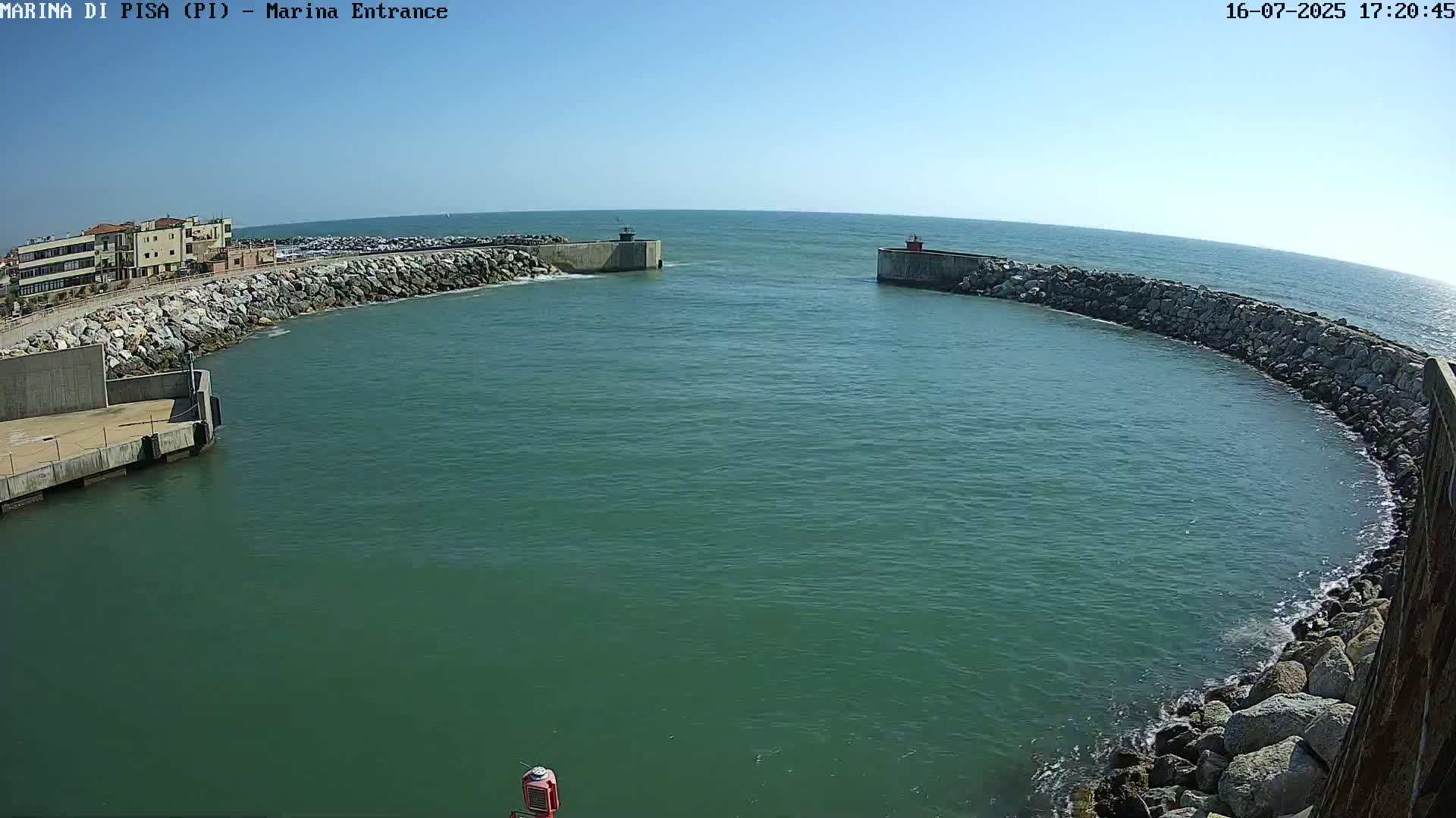 Port of Pisa Marina Live Cam - Pisa, Tuscany, Italy