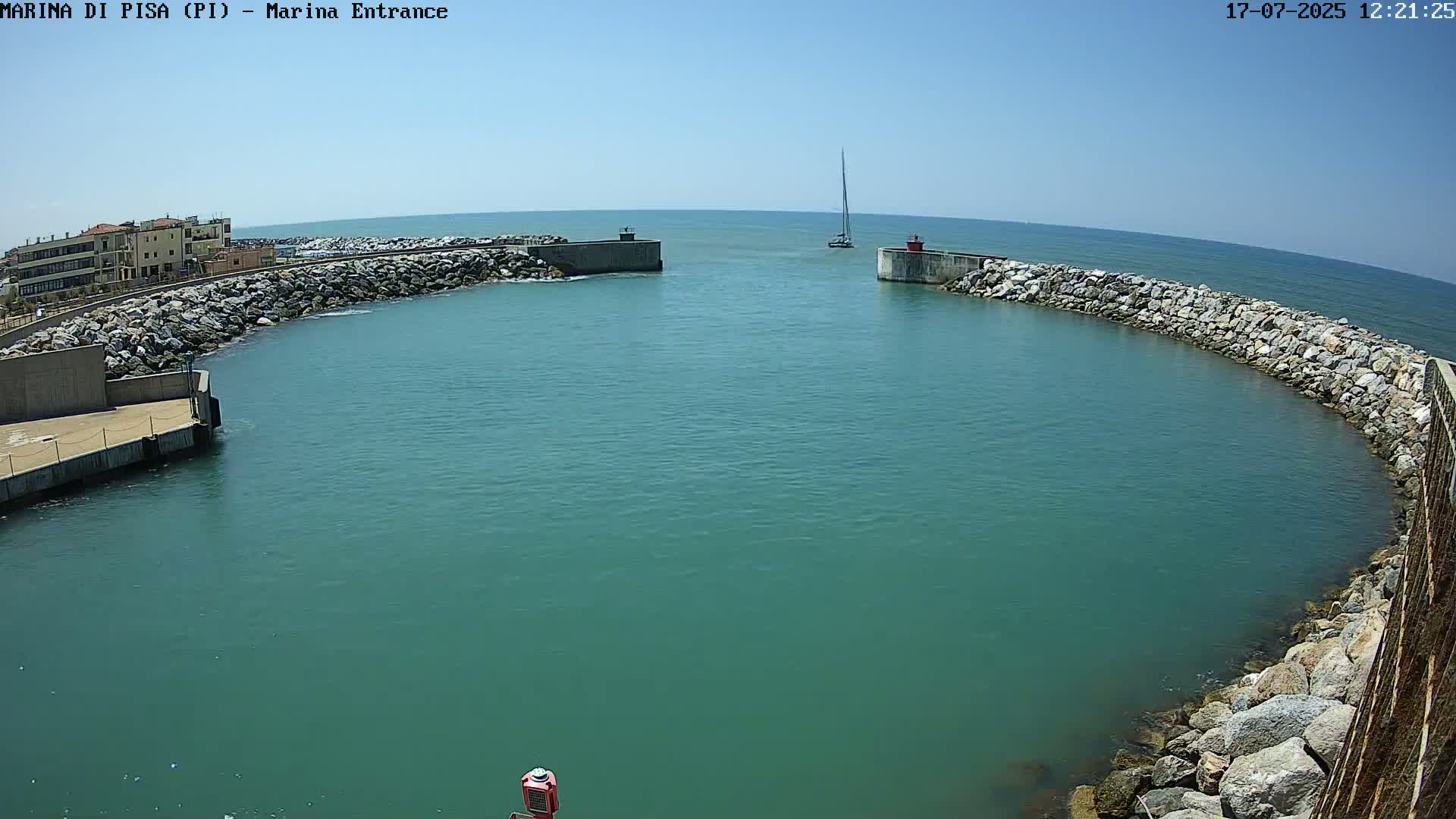 Port of Pisa Marina Live Cam - Pisa, Tuscany, Italy