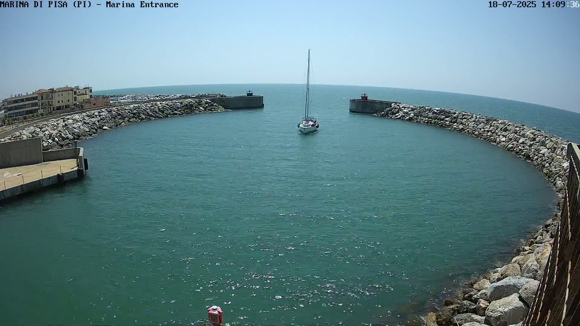 Port of Pisa Marina Live Cam - Pisa, Tuscany, Italy