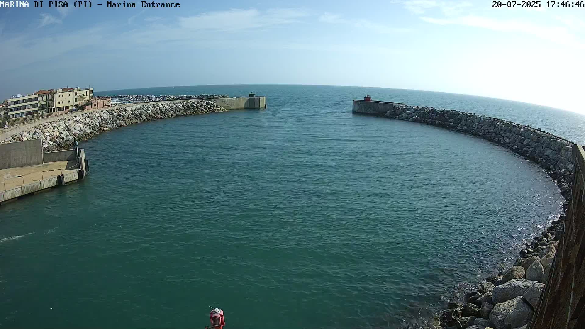 Port of Pisa Marina Live Cam - Pisa, Tuscany, Italy