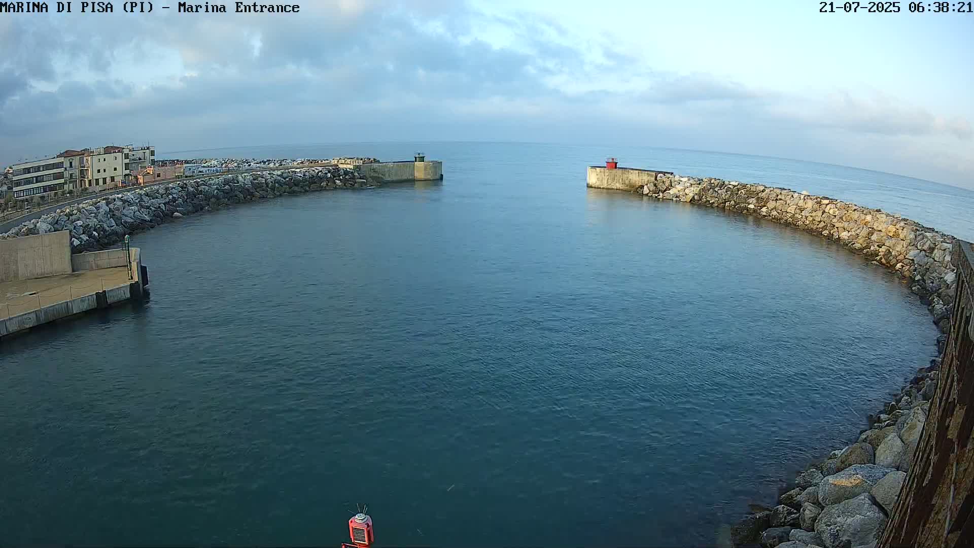 Port of Pisa Marina Live Cam - Pisa, Tuscany, Italy