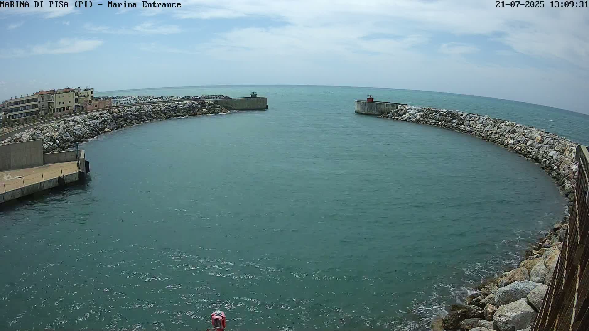Port of Pisa Marina Live Cam - Pisa, Tuscany, Italy