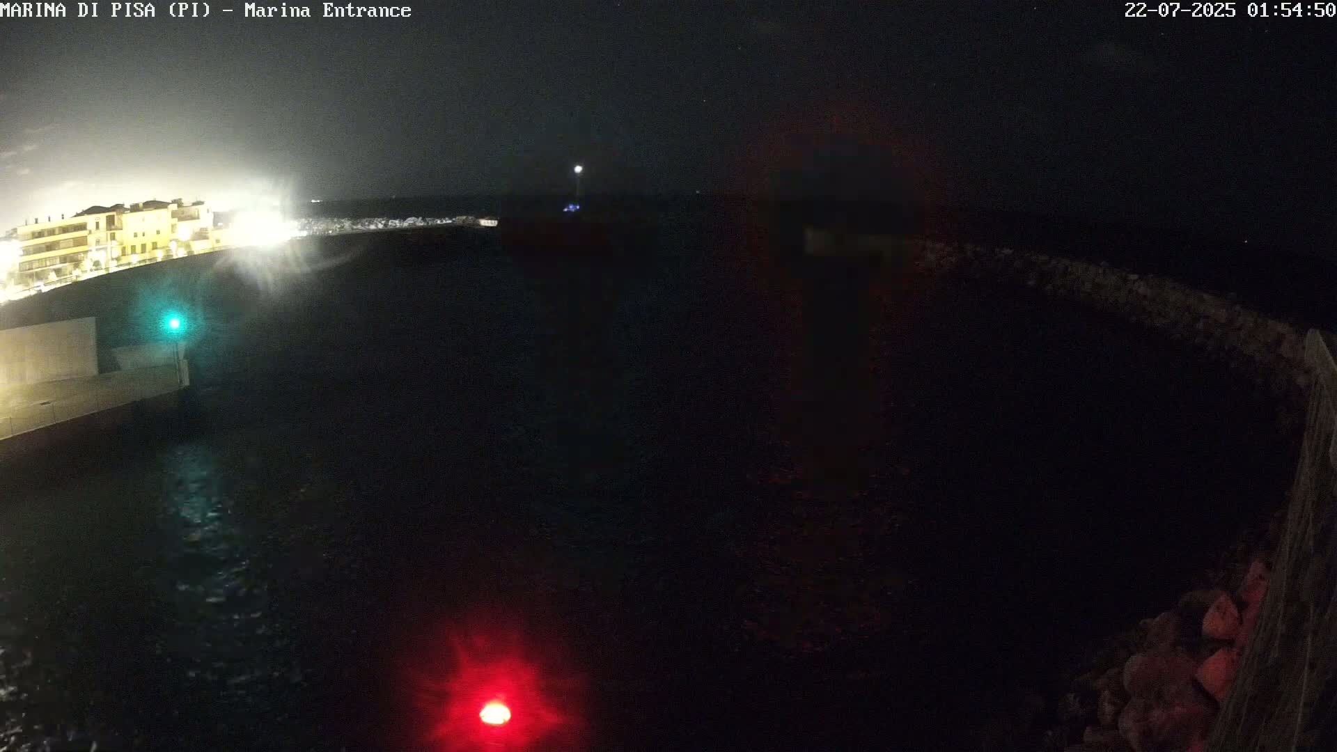 Port of Pisa Marina Live Cam - Pisa, Tuscany, Italy
