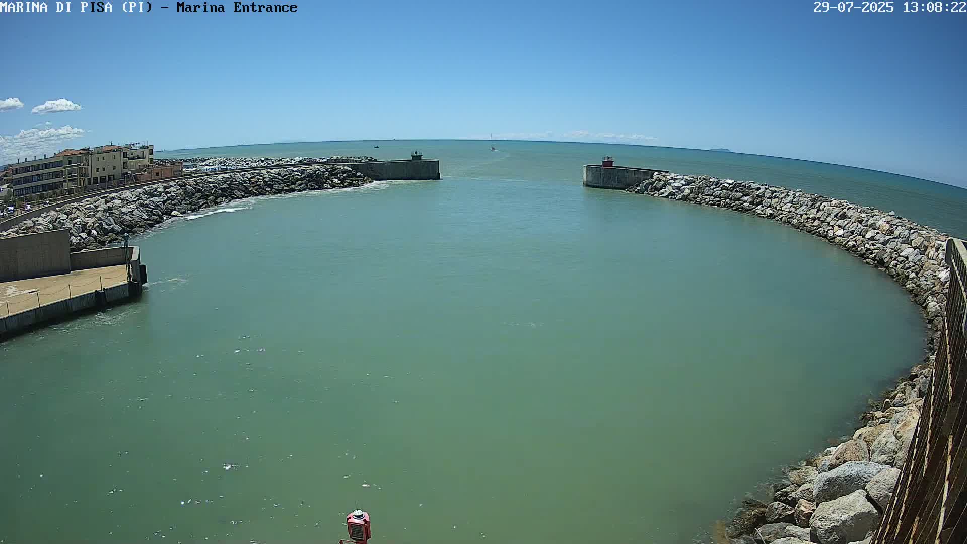 Port of Pisa Marina Live Cam - Pisa, Tuscany, Italy