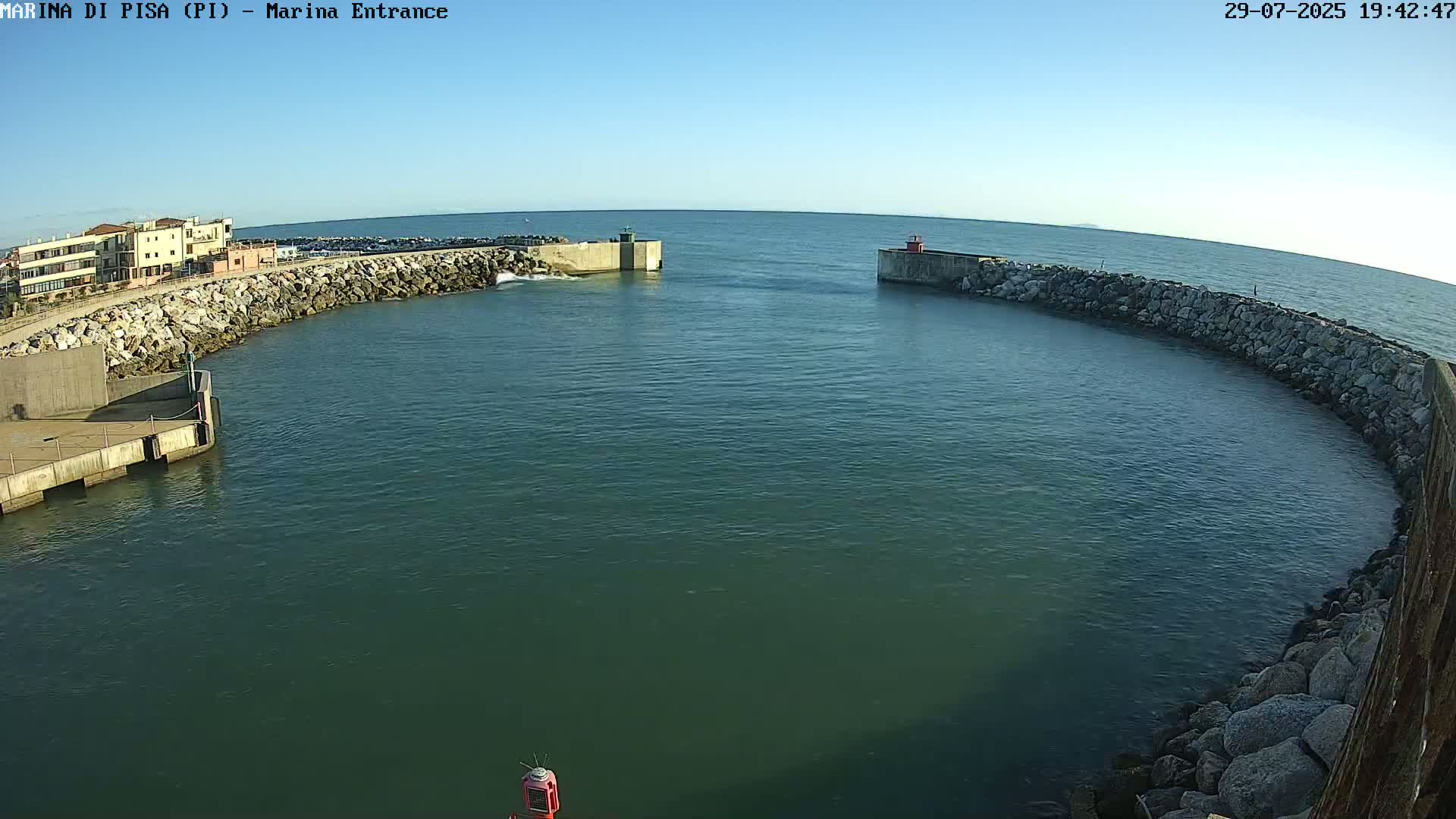 Port of Pisa Marina Live Cam - Pisa, Tuscany, Italy