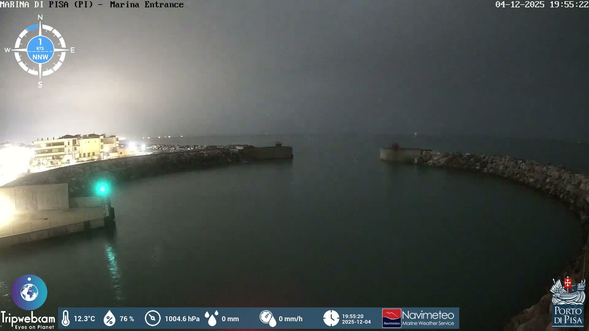 Port of Pisa Marina Live Cam - Pisa, Tuscany, Italy