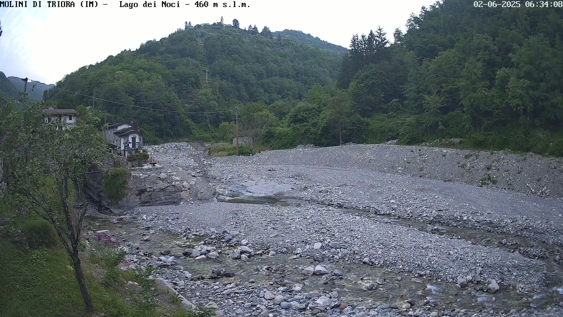 Molini di Triora , Lake Lago dei Noci  Live Cam - Liguria, Italy