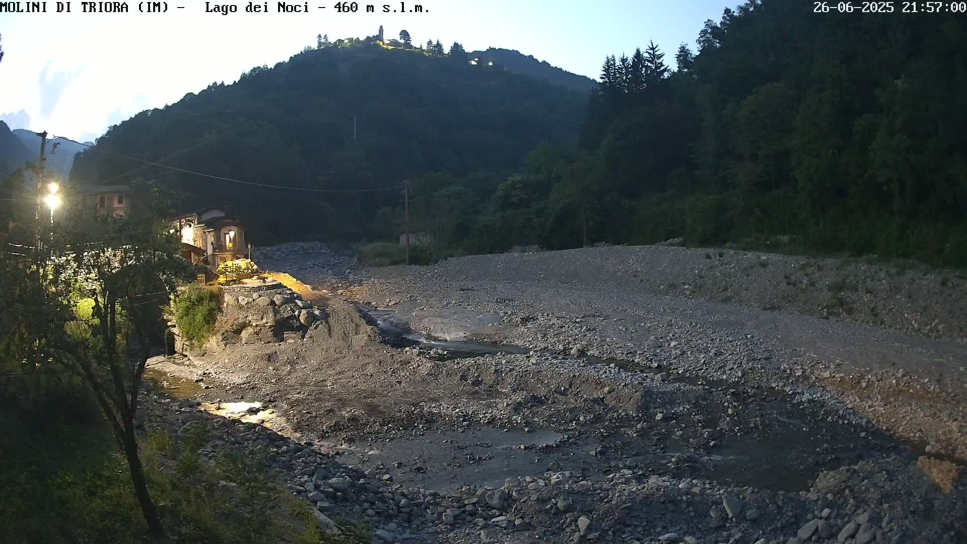Molini di Triora , Lake Lago dei Noci  Live Cam - Liguria, Italy