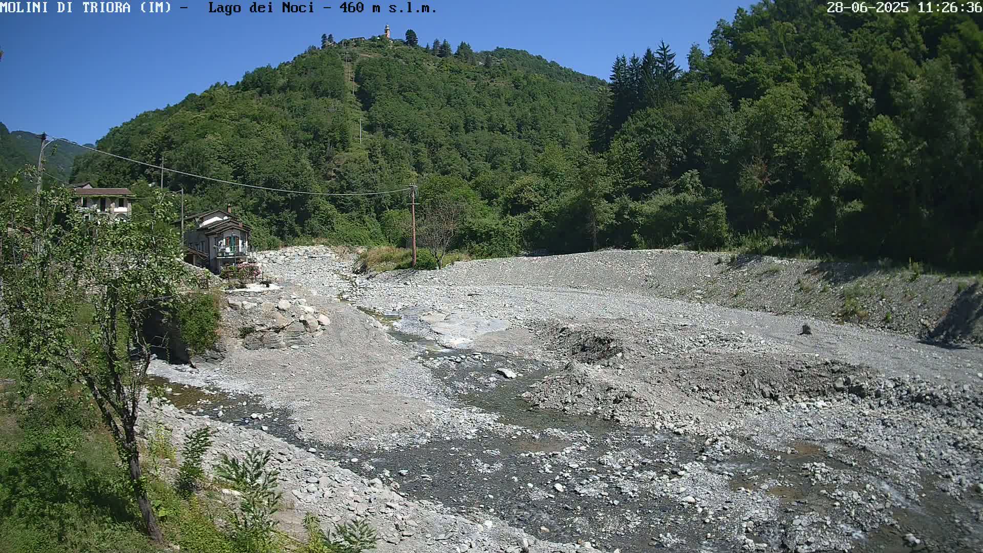 Molini di Triora , Lake Lago dei Noci  Live Cam - Liguria, Italy