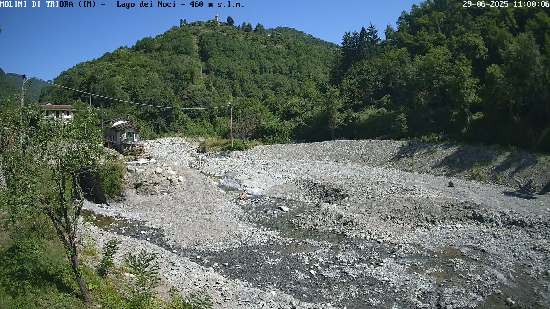 Molini di Triora , Lake Lago dei Noci  Live Cam - Liguria, Italy