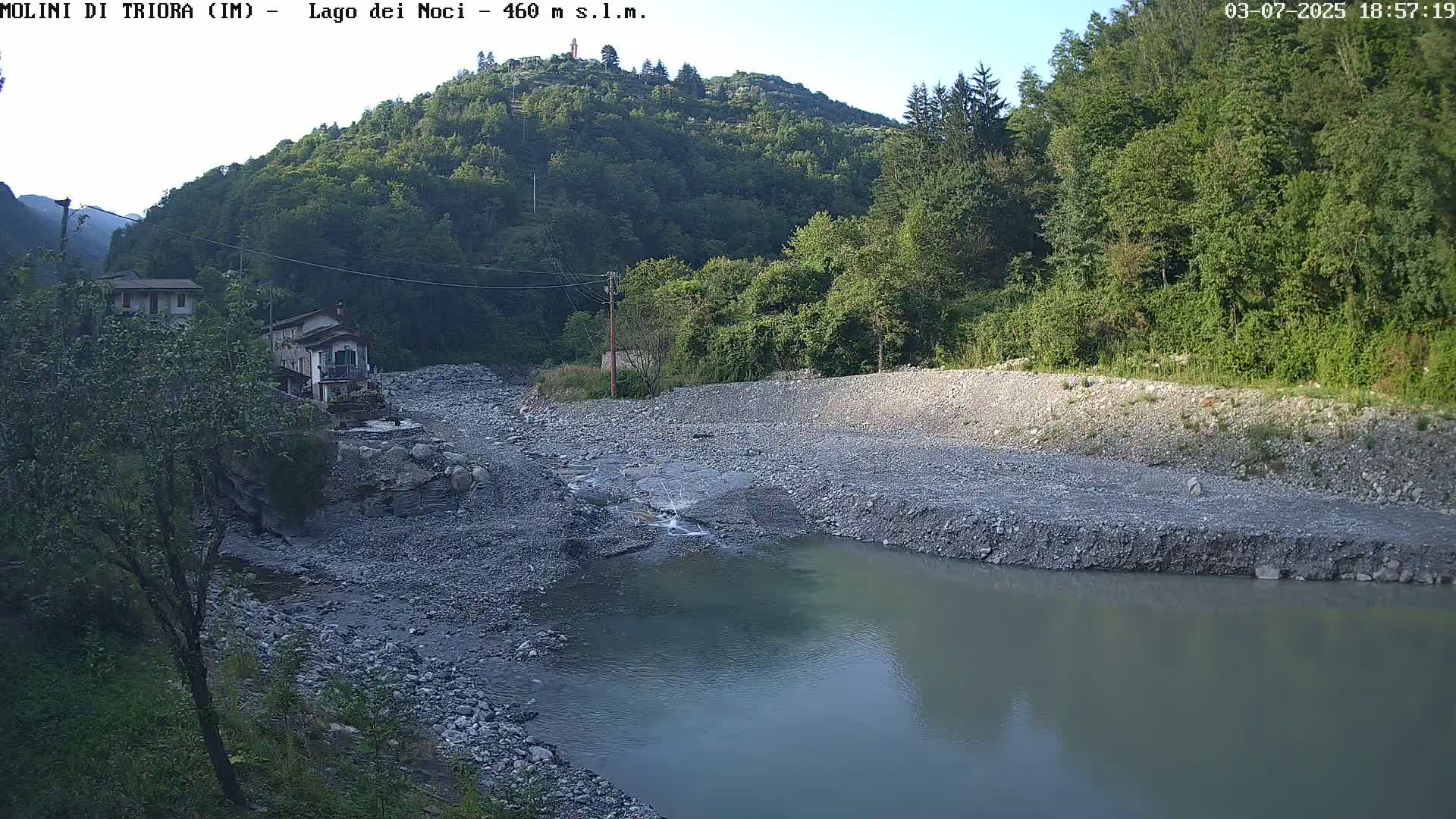 Molini di Triora , Lake Lago dei Noci  Live Cam - Liguria, Italy