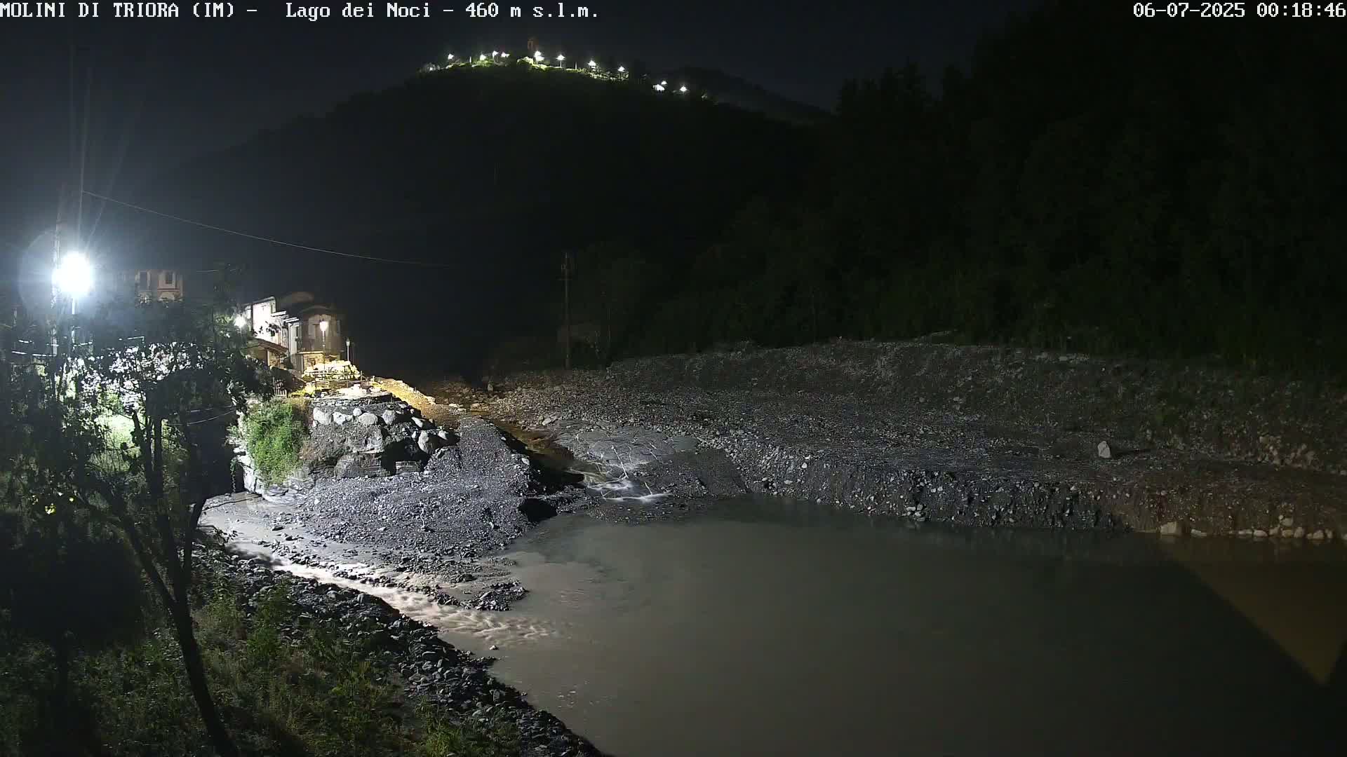 Molini di Triora , Lake Lago dei Noci  Live Cam - Liguria, Italy