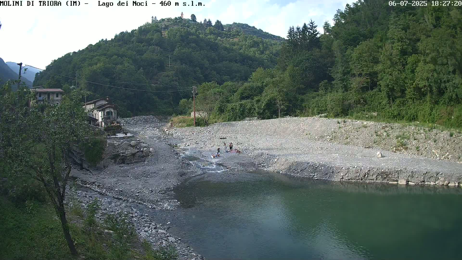 Molini di Triora , Lake Lago dei Noci  Live Cam - Liguria, Italy