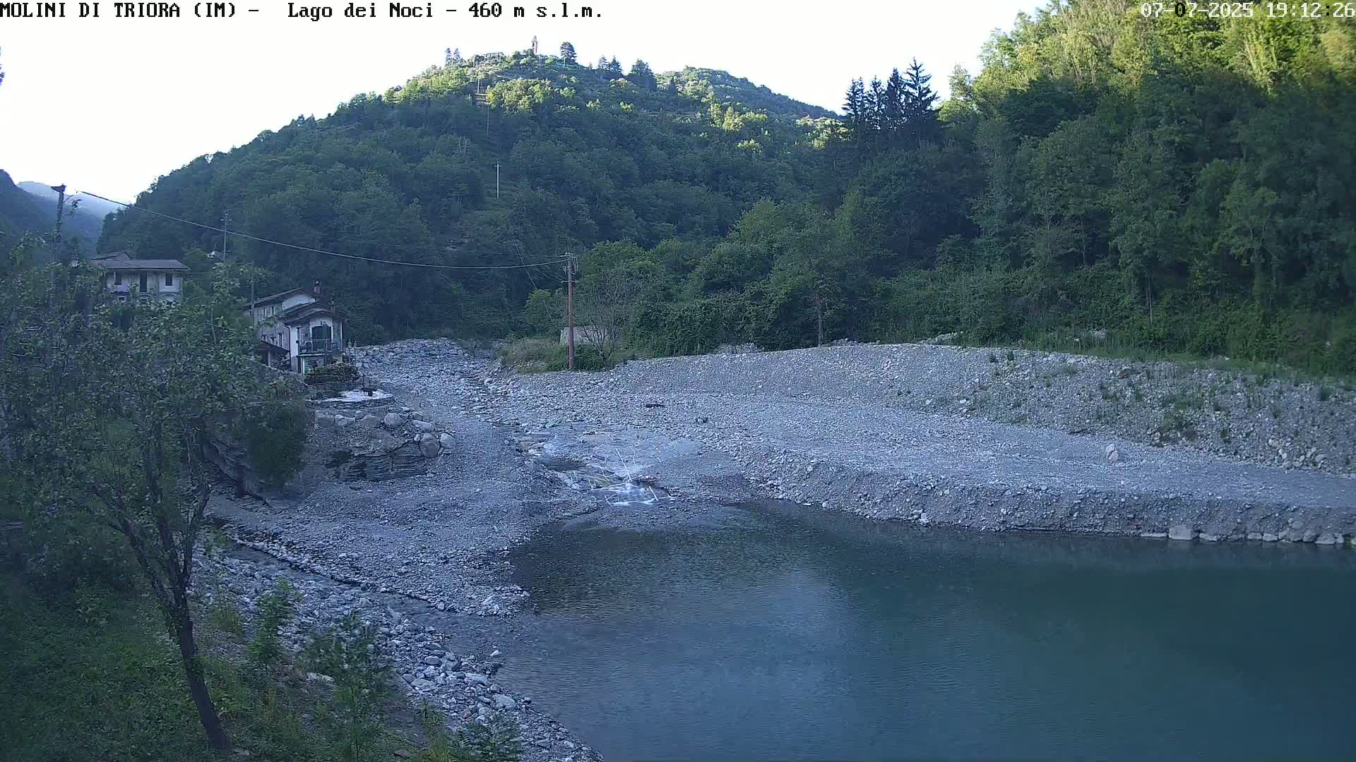 Molini di Triora , Lake Lago dei Noci  Live Cam - Liguria, Italy