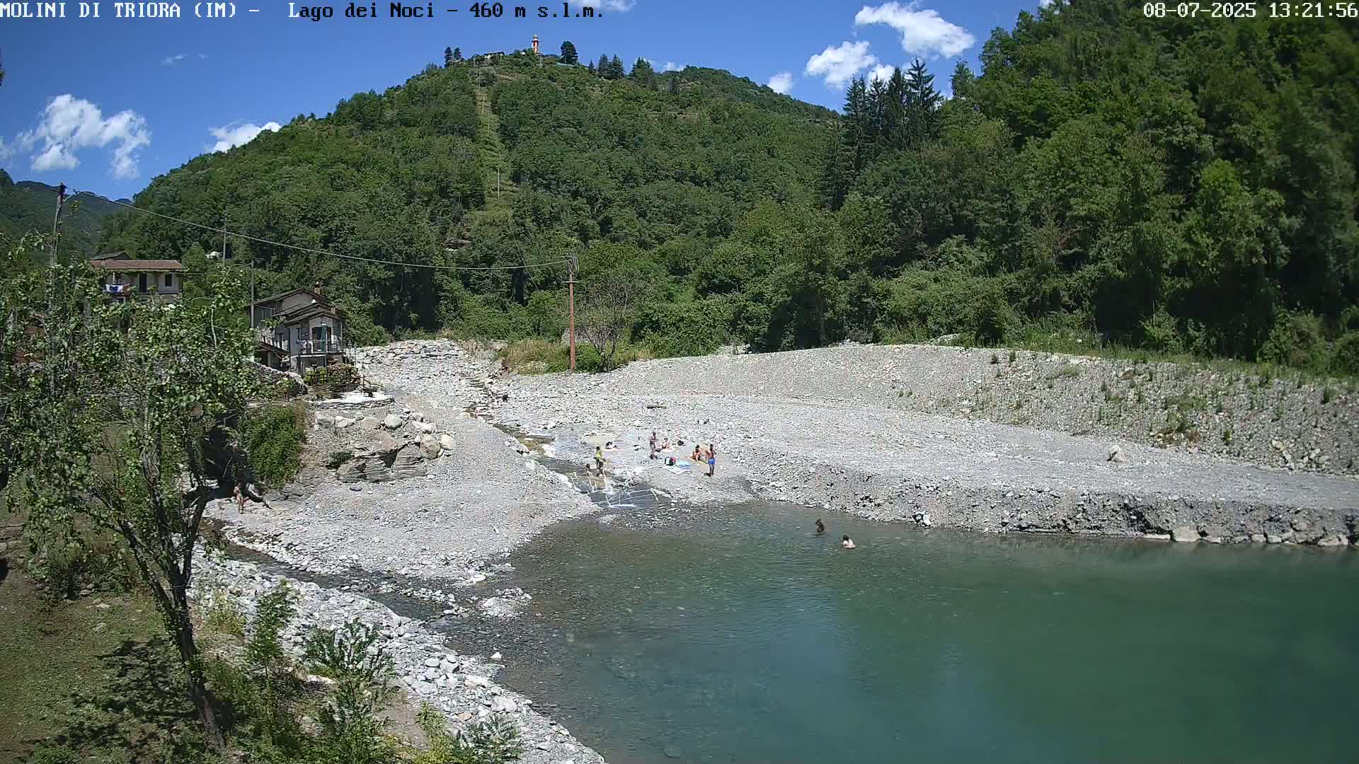 Molini di Triora , Lake Lago dei Noci  Live Cam - Liguria, Italy